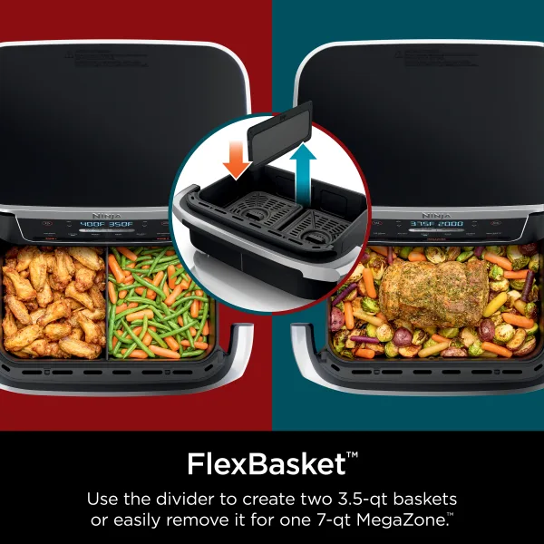Ninja® Foodi® FlexBasket™ Air Fryer with 7qt MegaZone™