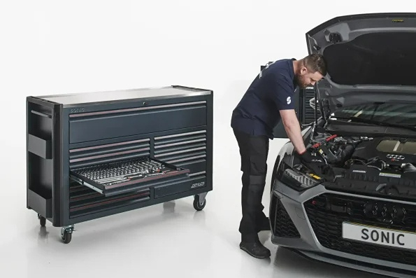 🔥Last Day Limited To 96 Units Only €109.99🔥Factory Clearance Mobile Roller Cab With 13 DRAWERS