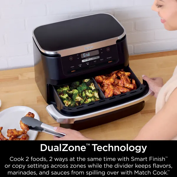 Ninja® Foodi® FlexBasket™ Air Fryer with 7qt MegaZone™