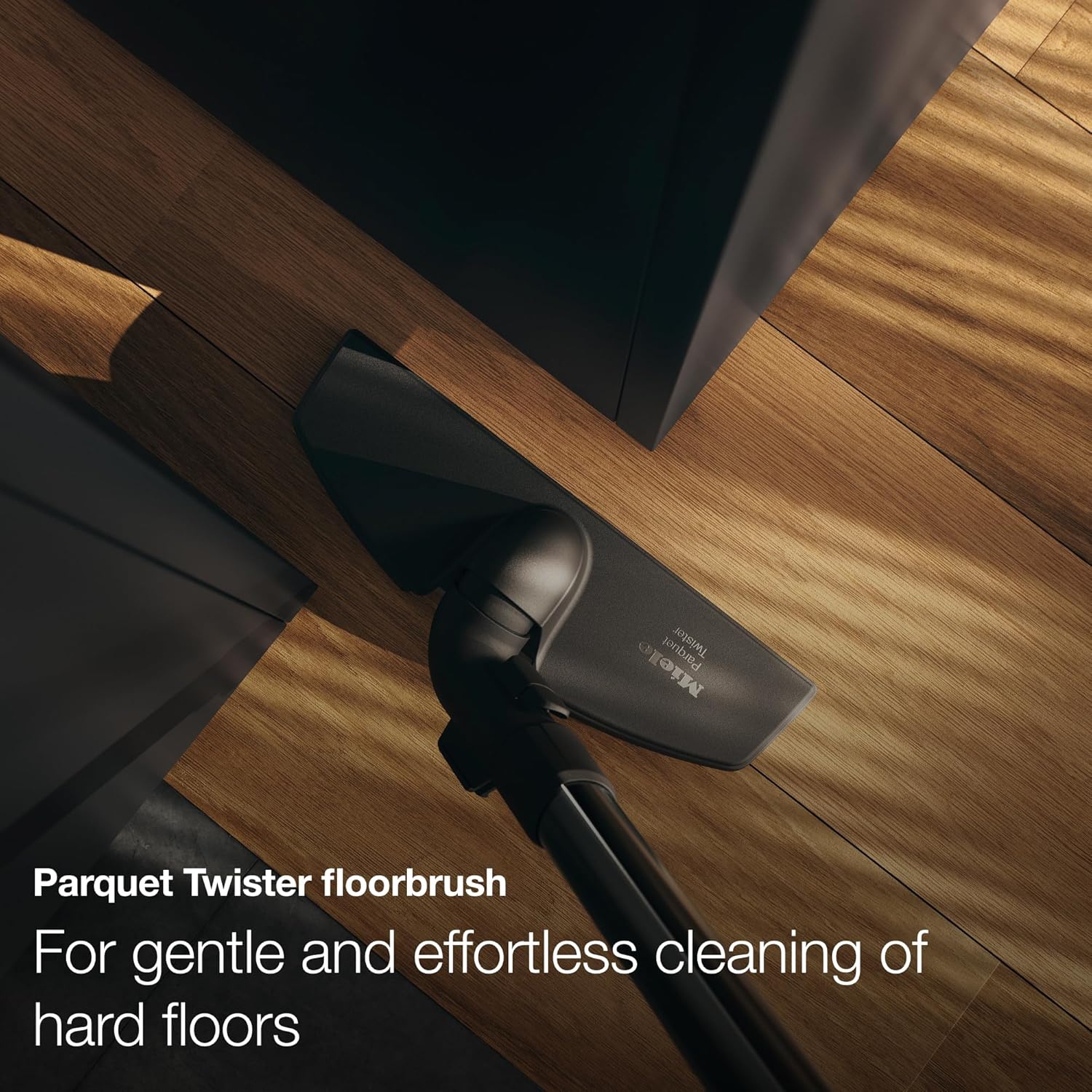 Miele Blizzard CX1 PureSuction Powerline Bagless Canister Vacuum Cleaner with AllTeQ Universal Floorhead and Parquet Twister Floorhead, 1200 W, Graphite Gray – 10829430