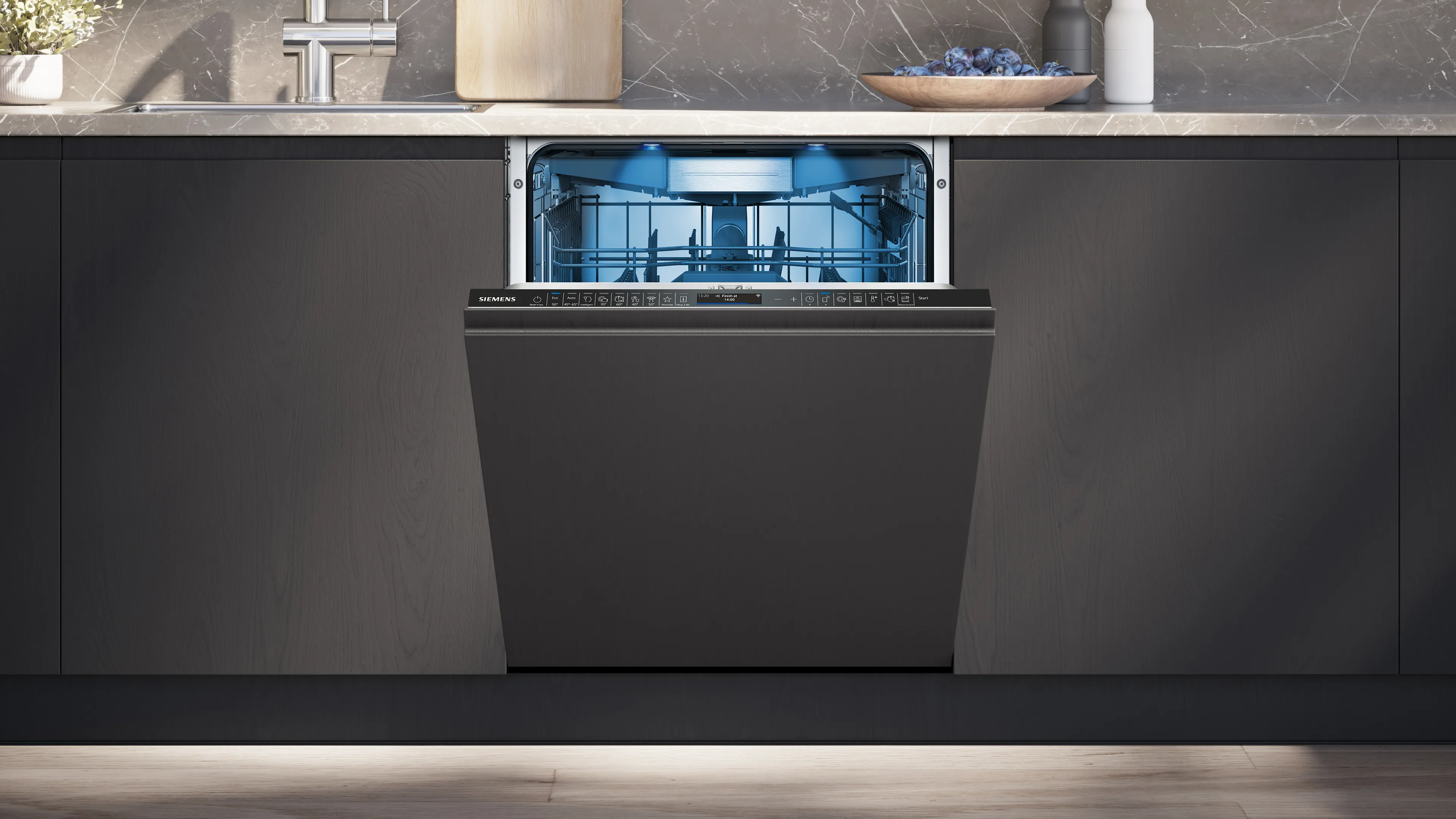 SIEMENS SN87TX00CE iQ700 Fully-integrated dishwasher 60 cm