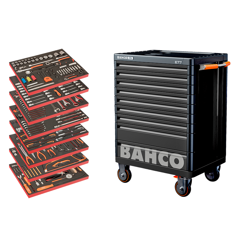 Tool Trolley Auto Repair Tool Kit - 357 pcs  AUTO