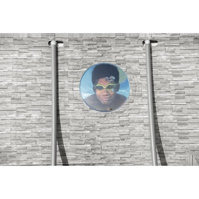 Kit Piscine hors sol - BESTWAY - Power Steel - 549 x 274 x 122 cm - Ovale (Avec pompe de filtration, échelle, bâche)