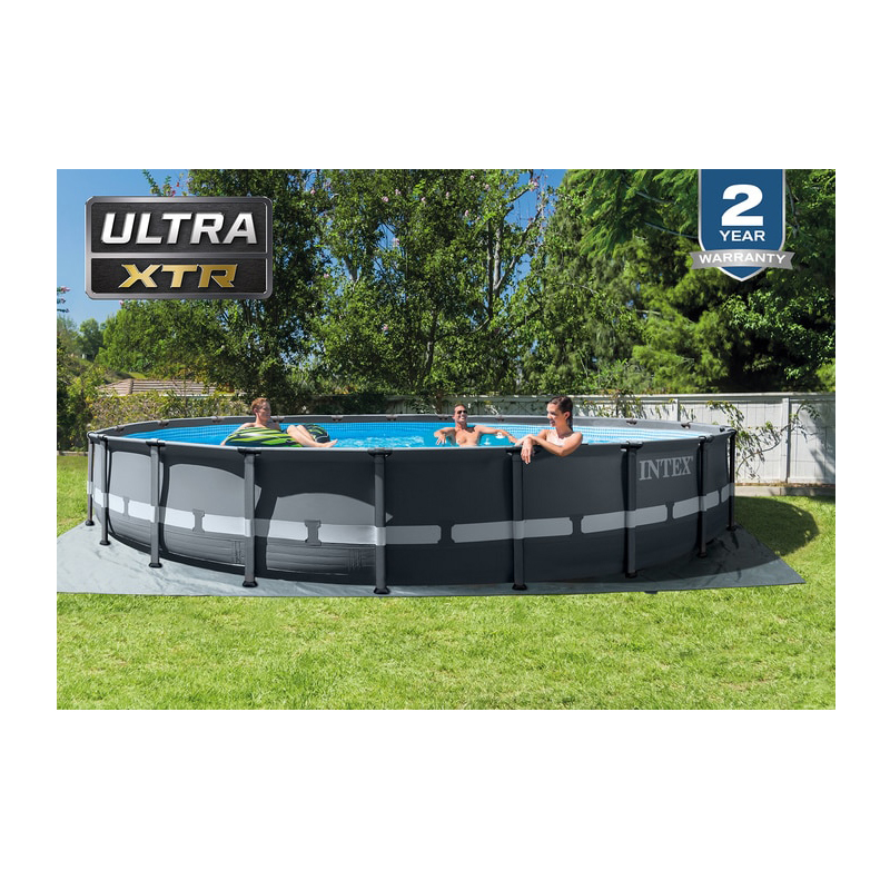20ft X 48in Ultra XTR Frame Pool Set with Sand Filter Pump
