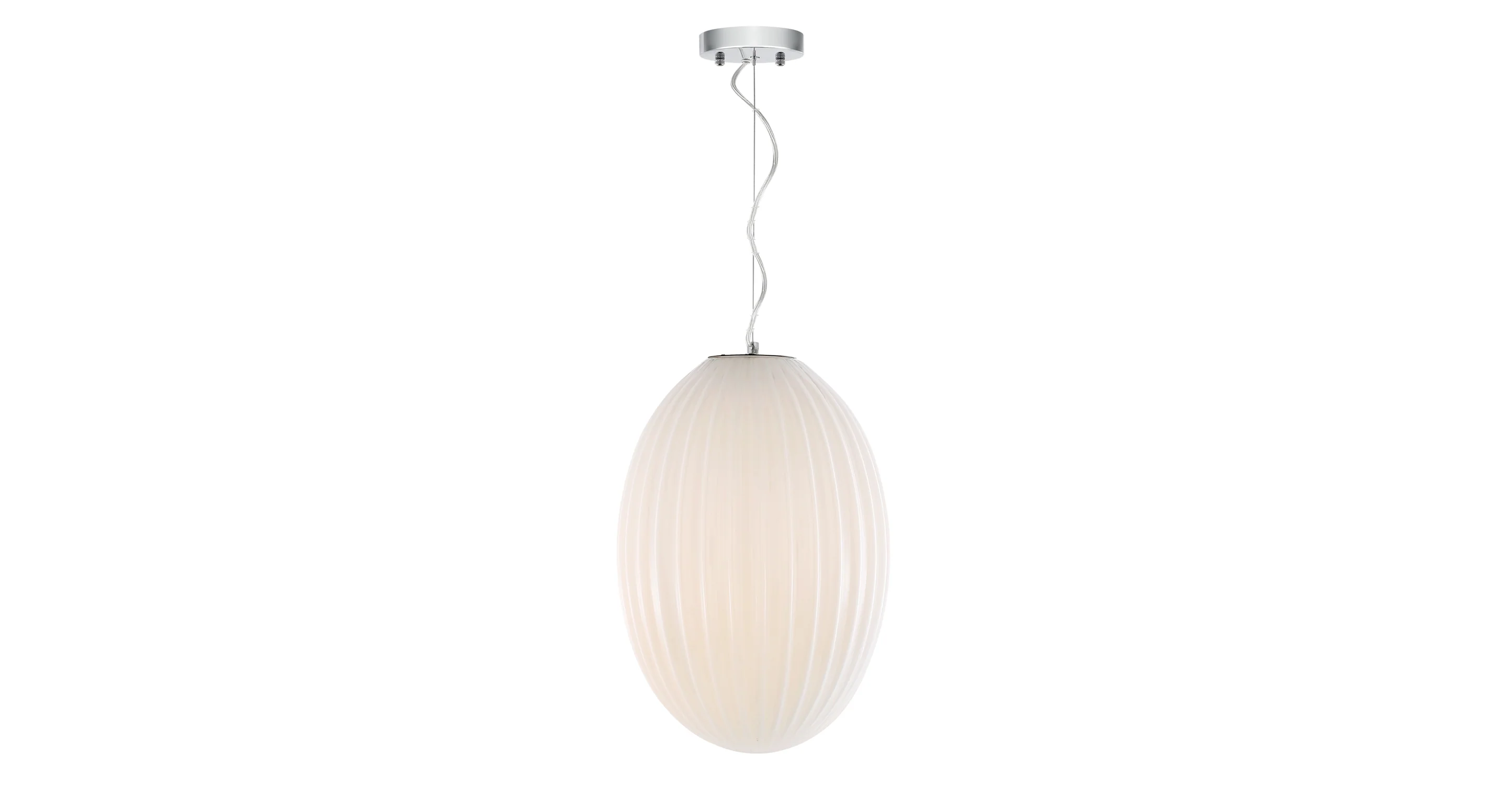 Opal 12 Glass Pendant Light