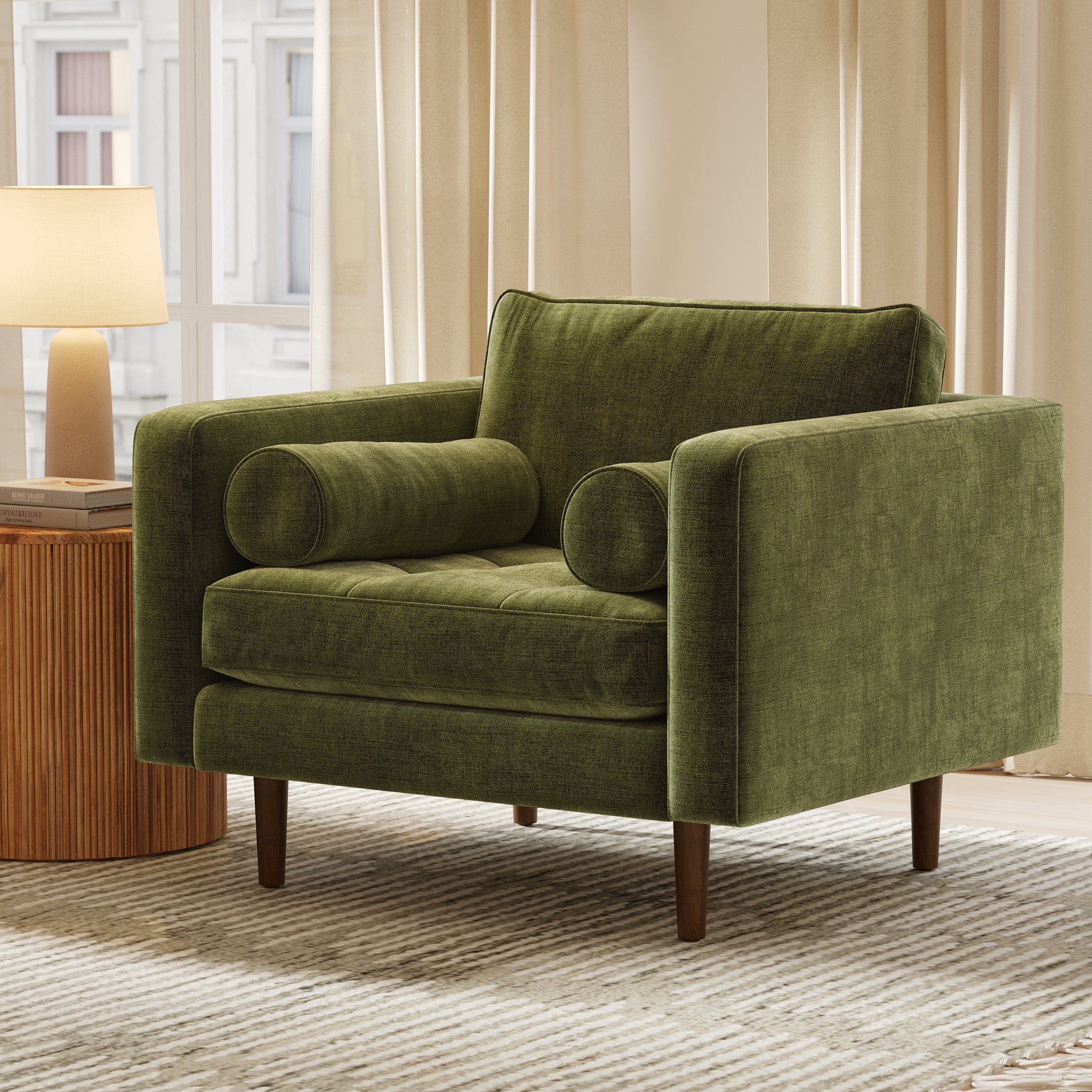 Napa Velvet Lounge Chair