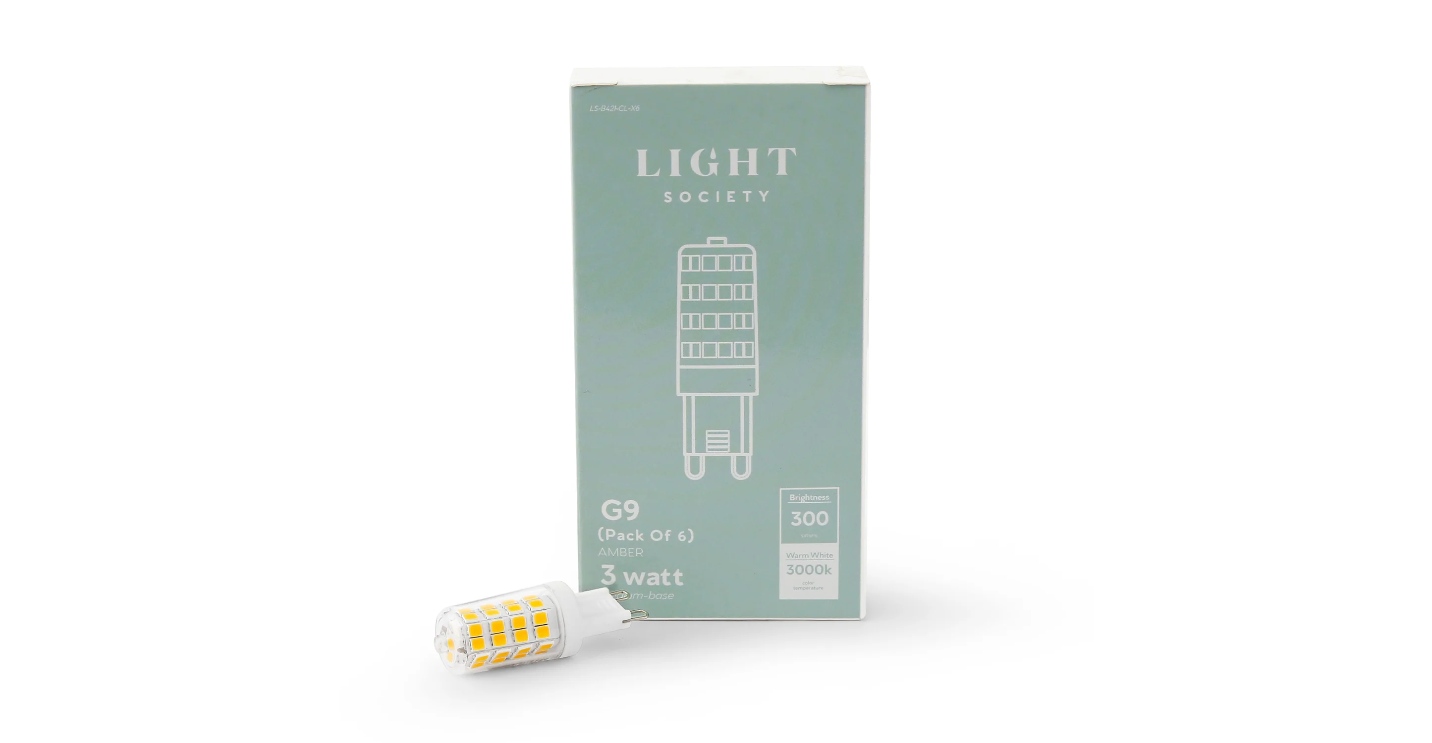 Vita G9 30 Watt Equivalent 3 Watt LED Bulb