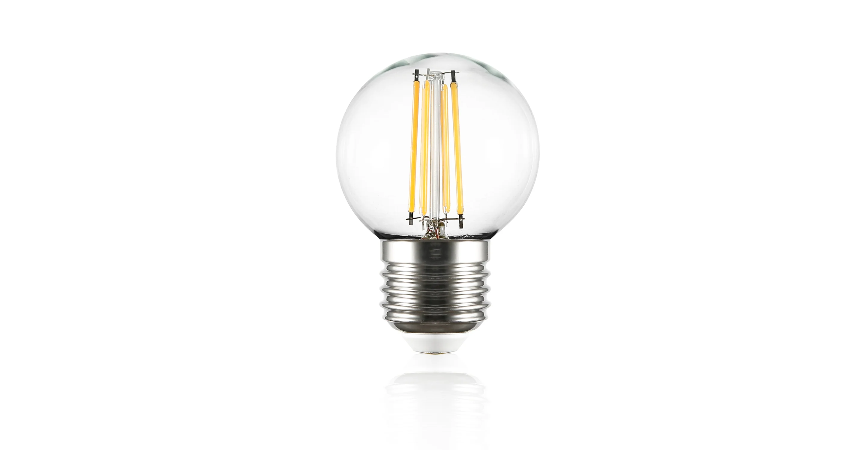 Koby G16.5 Clear LED Filament Light Bulb