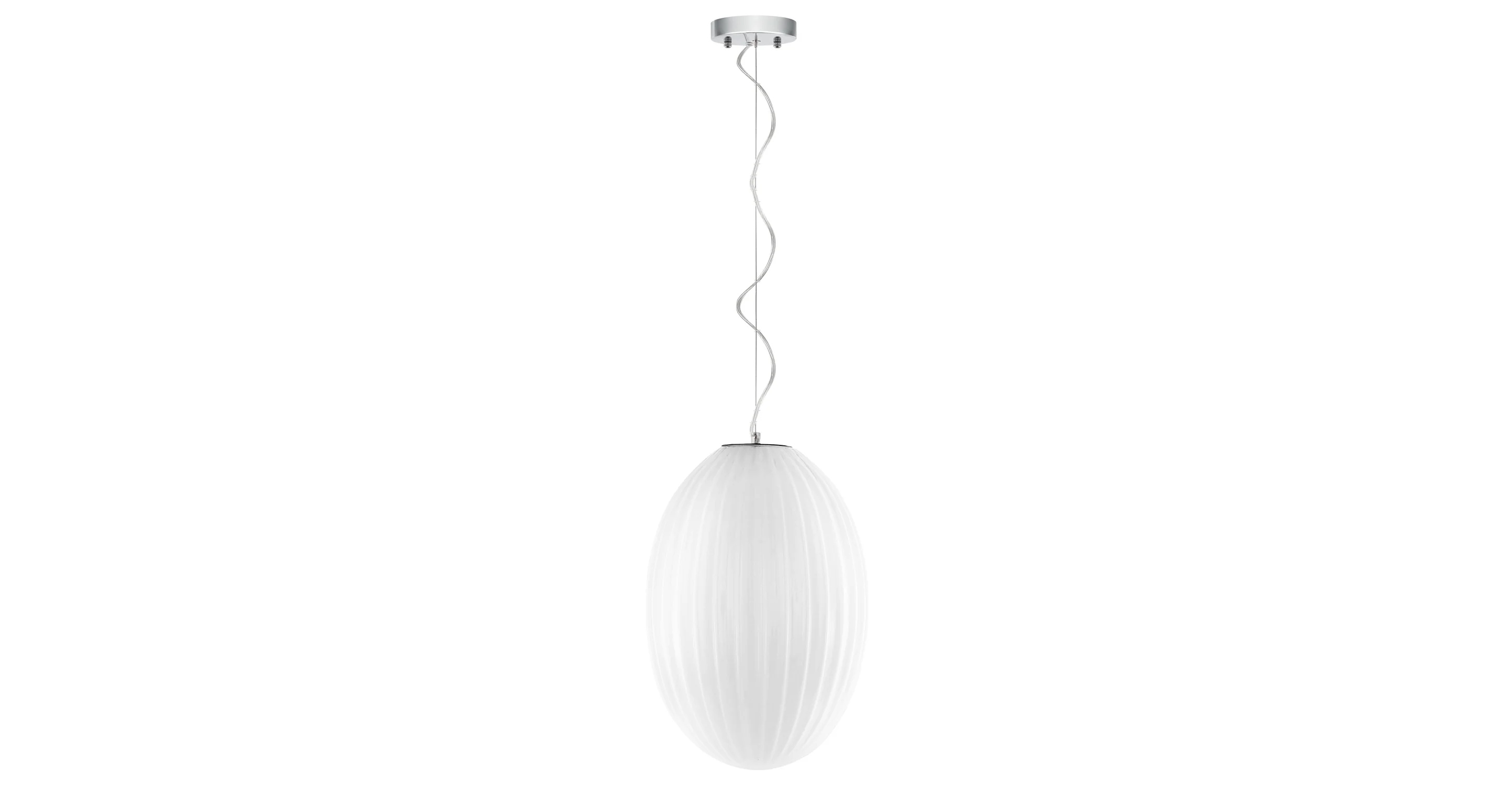 Opal 12 Glass Pendant Light
