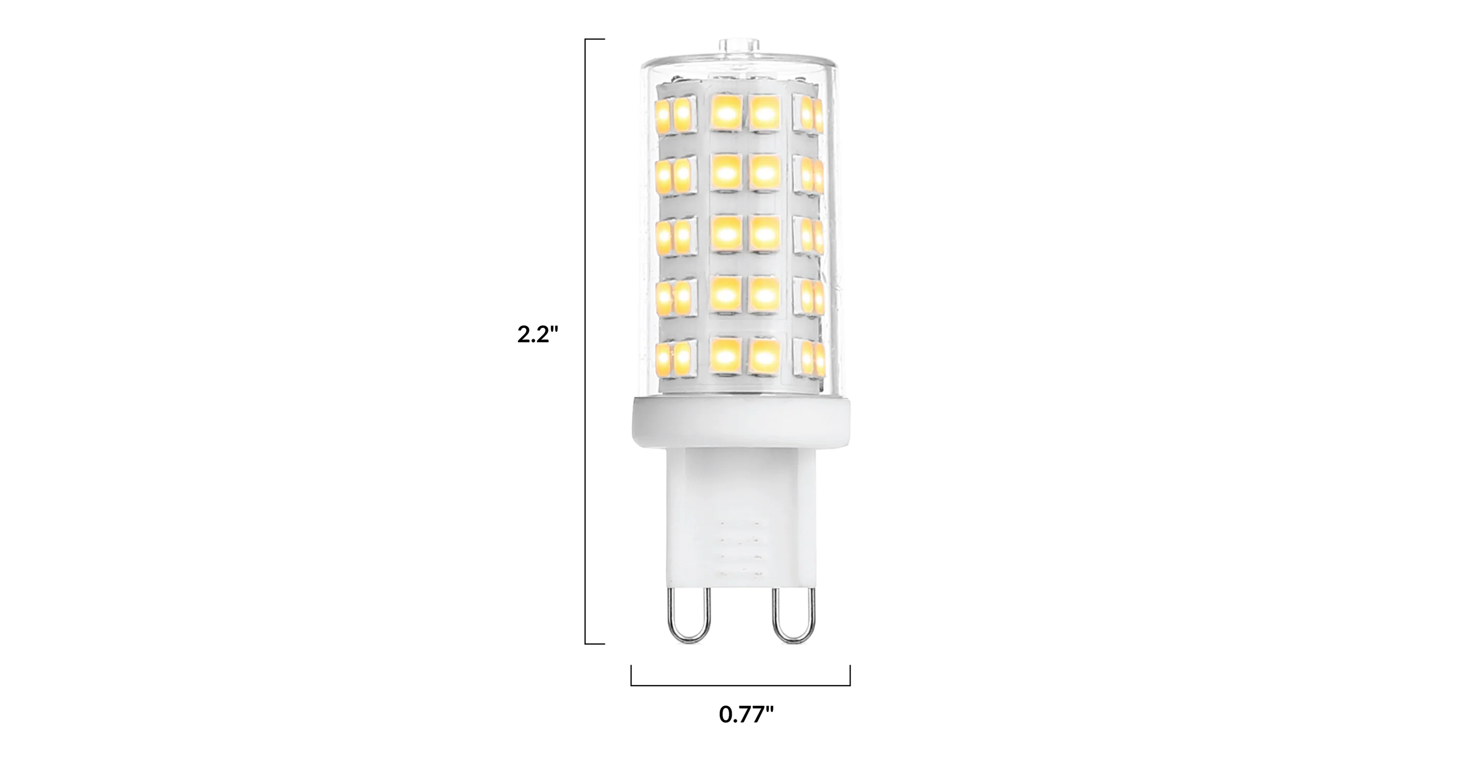 Vita G9 40 Watt Equivalent 4 Watt LED Bulb