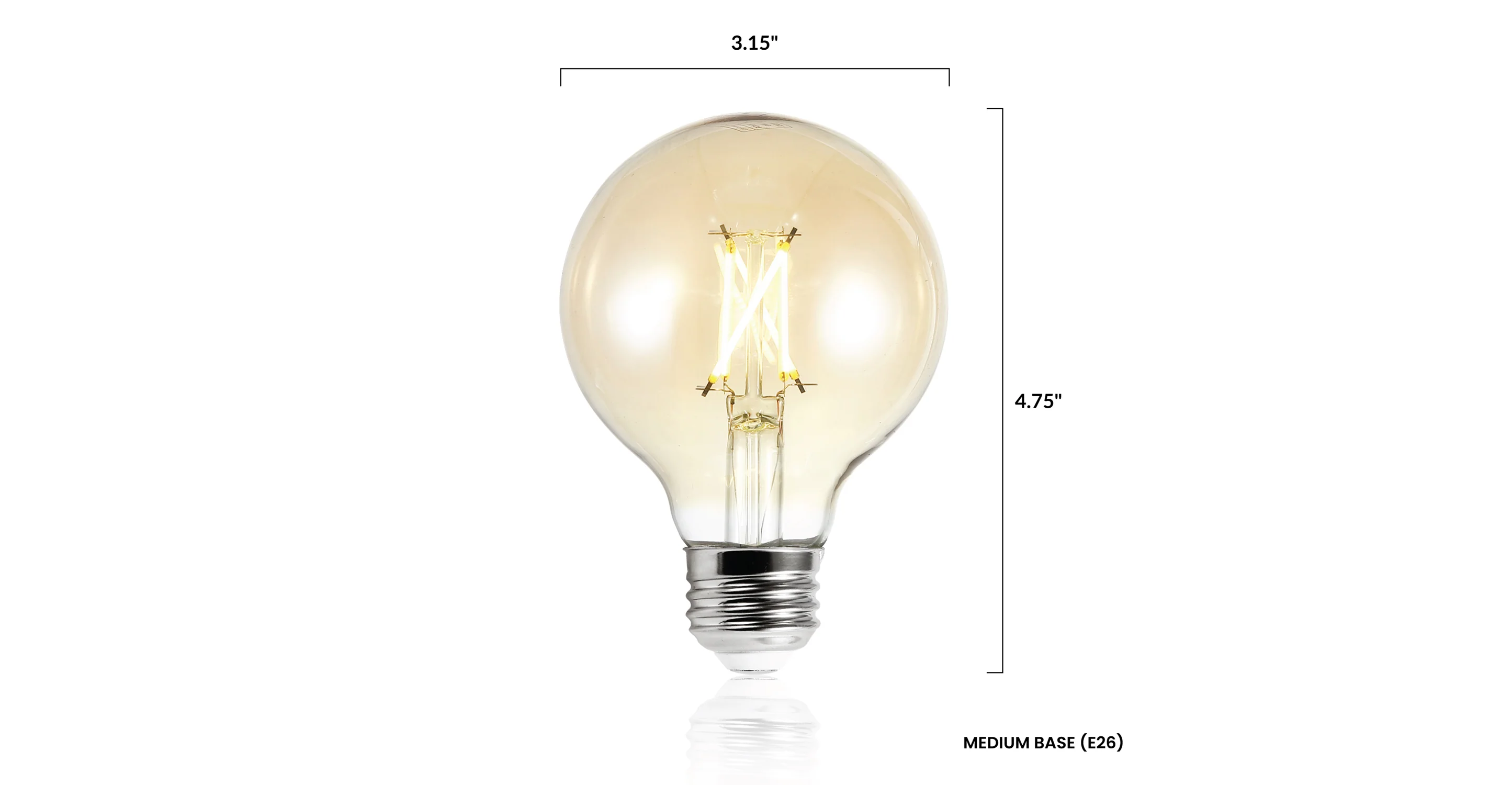 Niva G25 LED Filament Light Bulbs