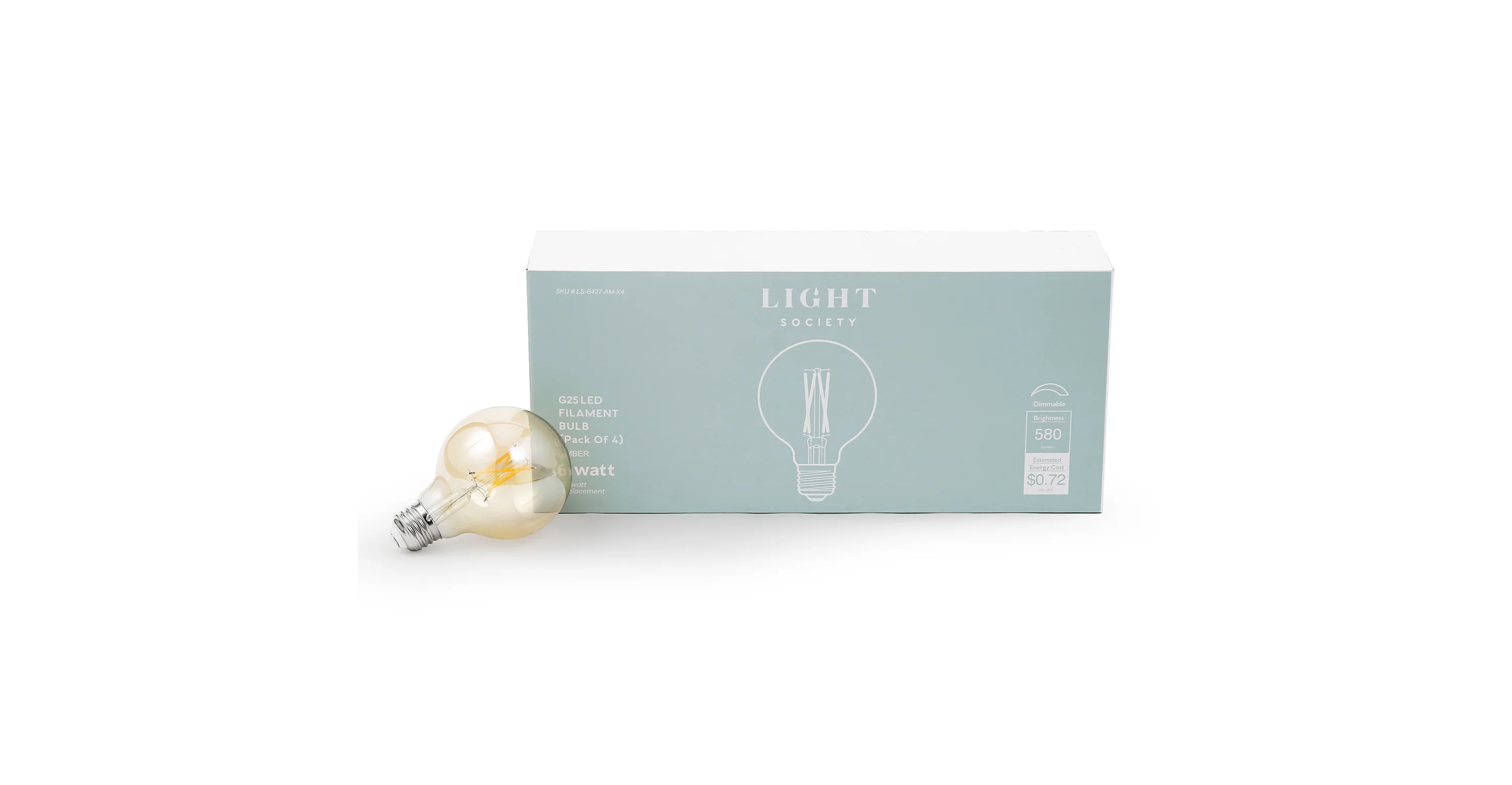 Niva G25 LED Filament Light Bulbs