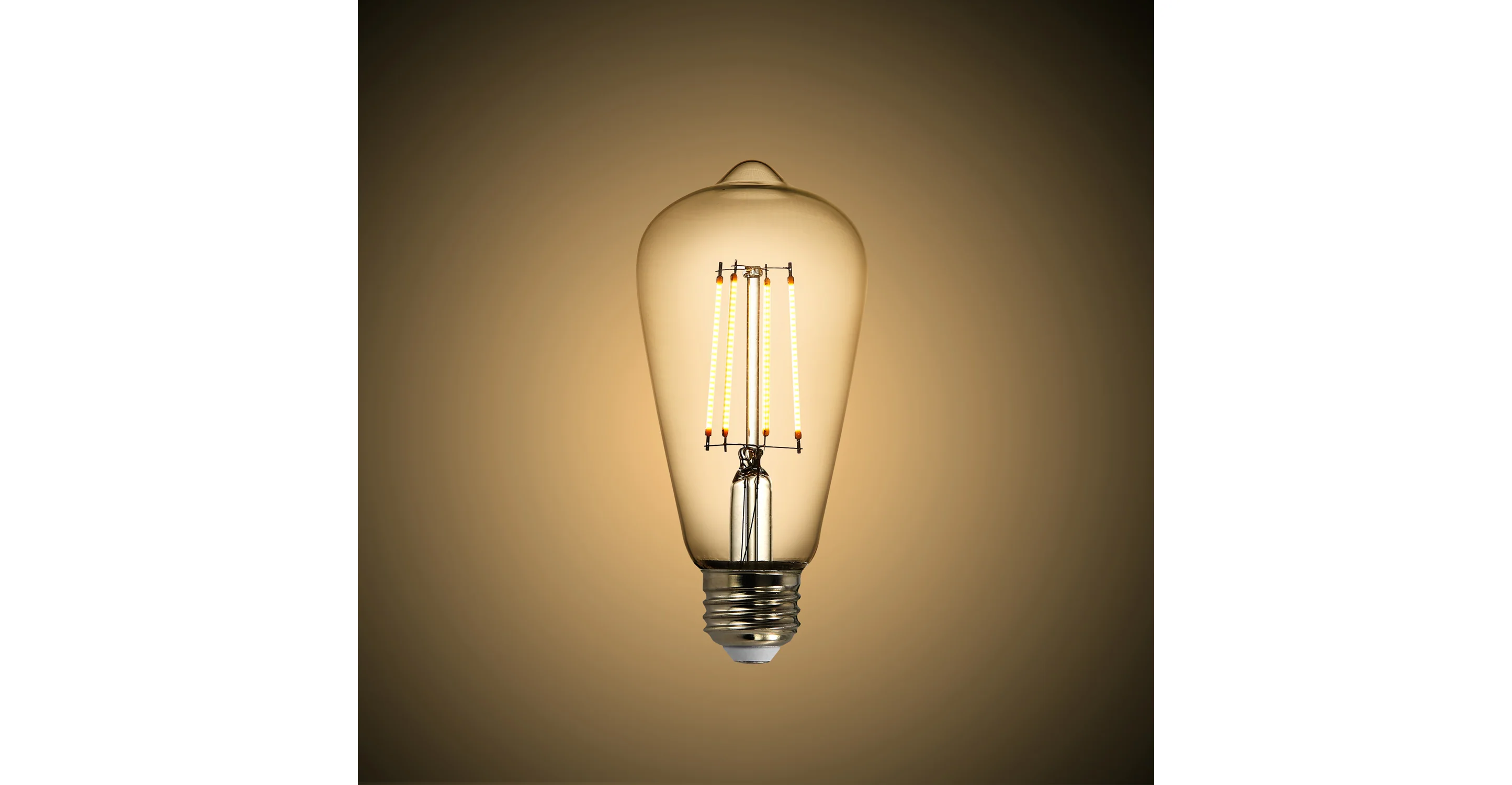 Aquella ST21 Shape LED Filament Light Bulb