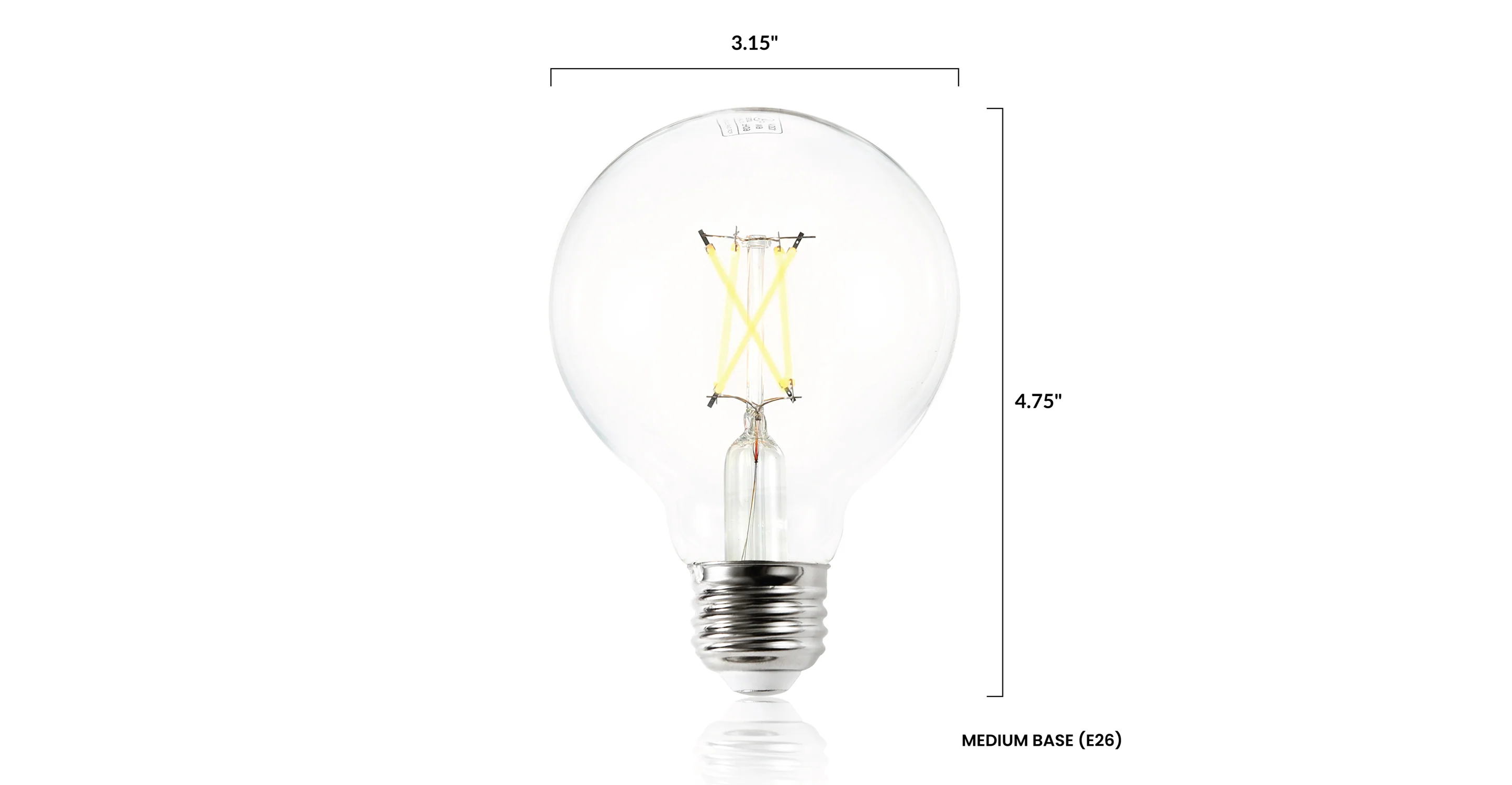 Niva G25 LED Filament Light Bulbs