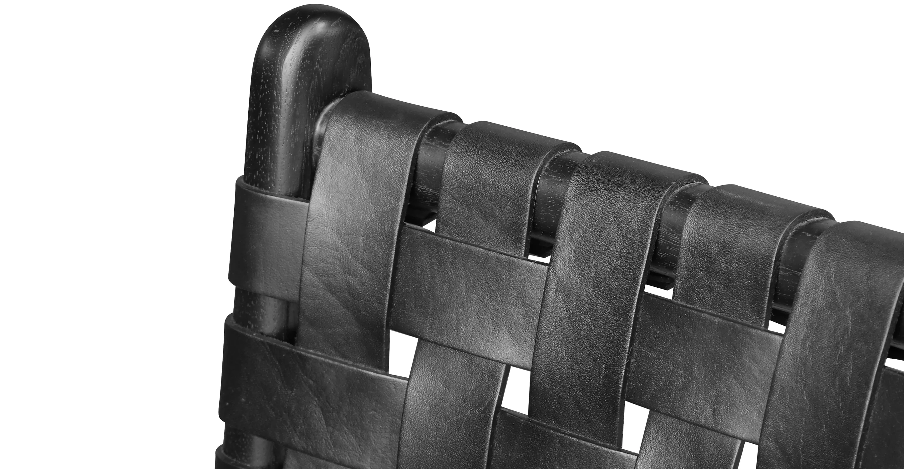 Banda Teak & Leather Dining Chair