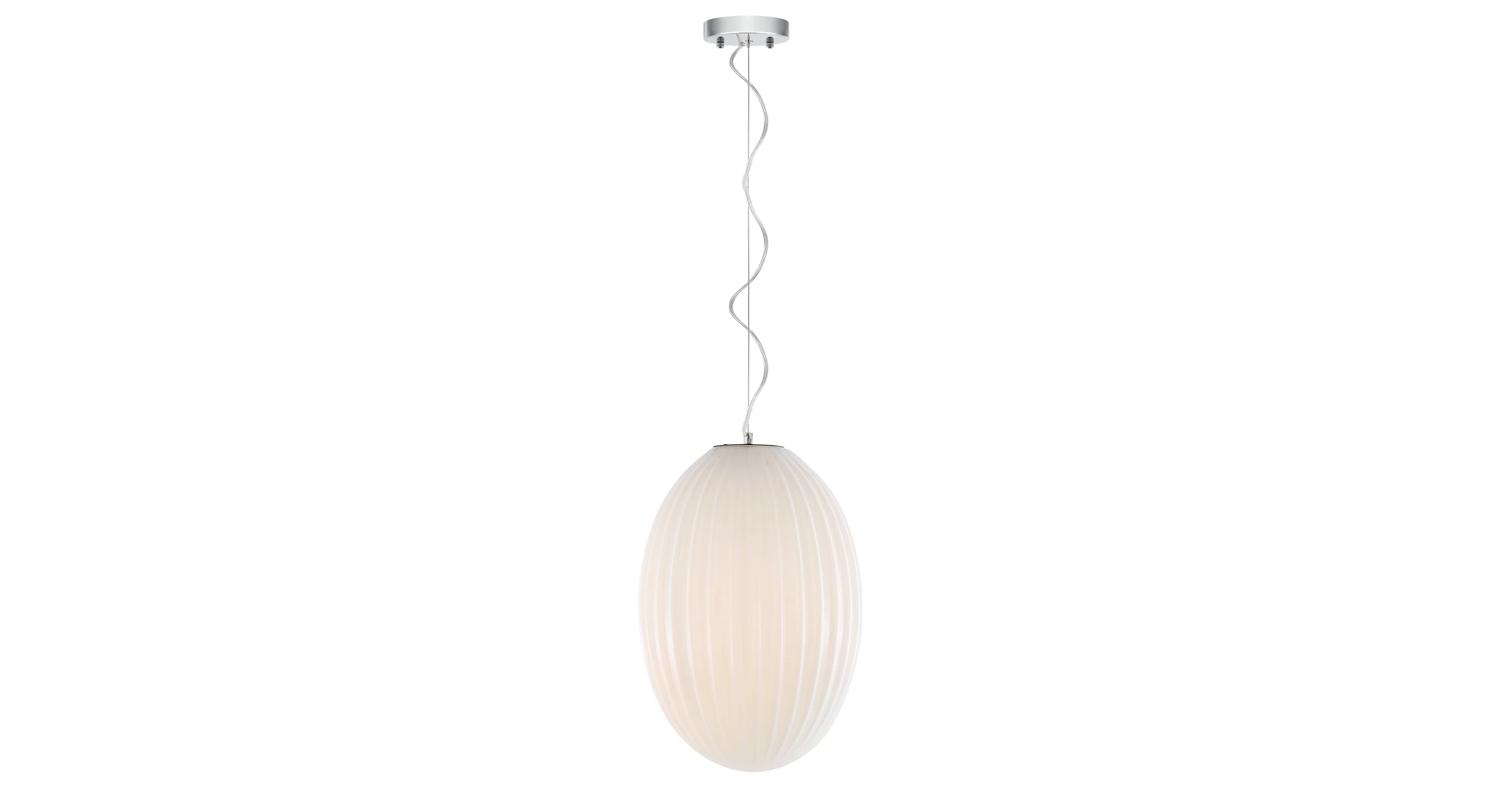 Opal 12 Glass Pendant Light