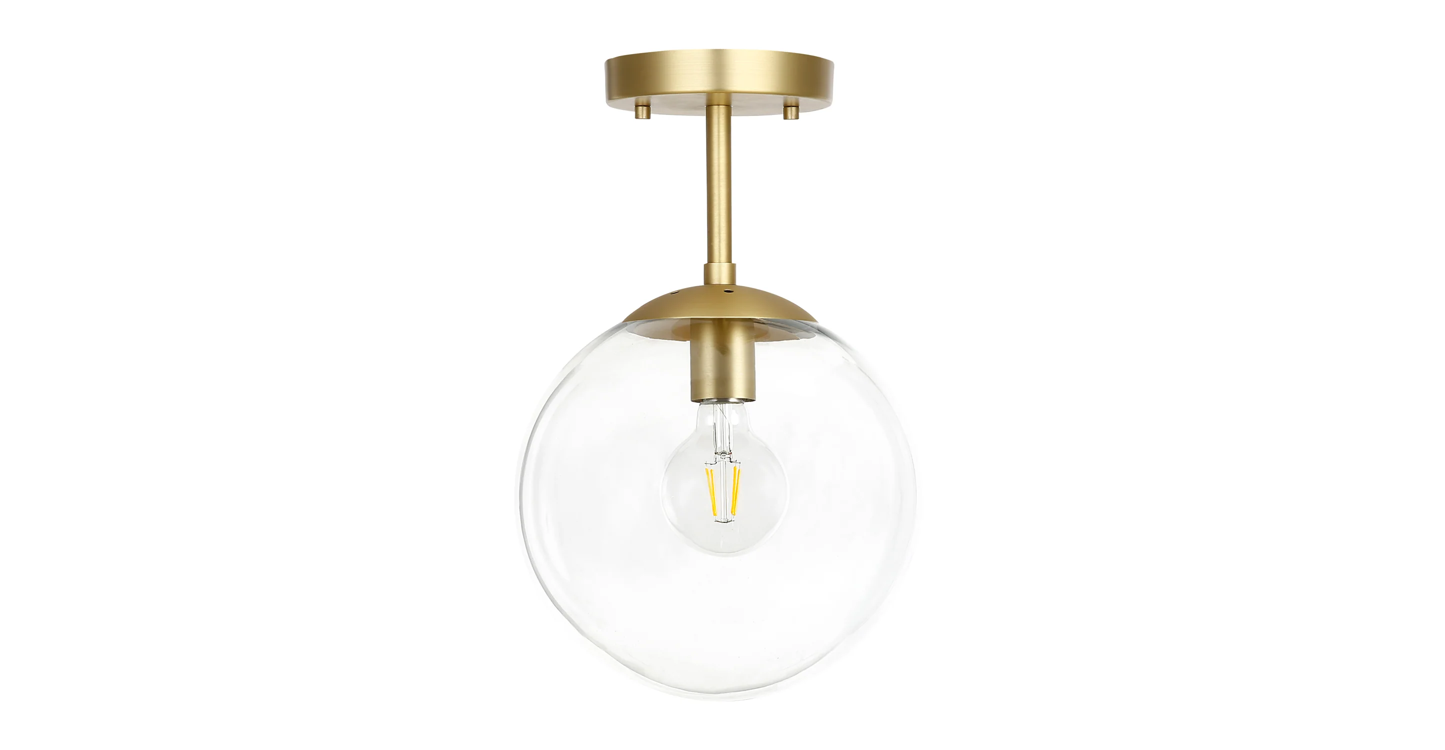 Zeno Globe Ceiling Light