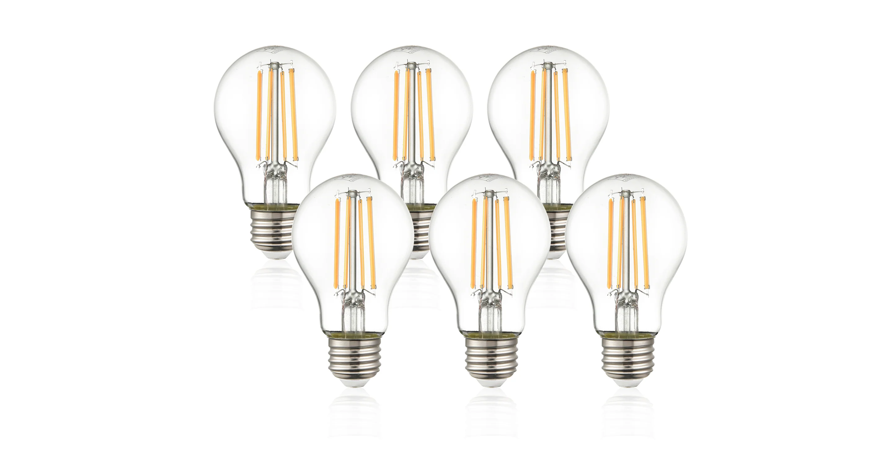 Aria A19 Shape LED Filament Light Bulb