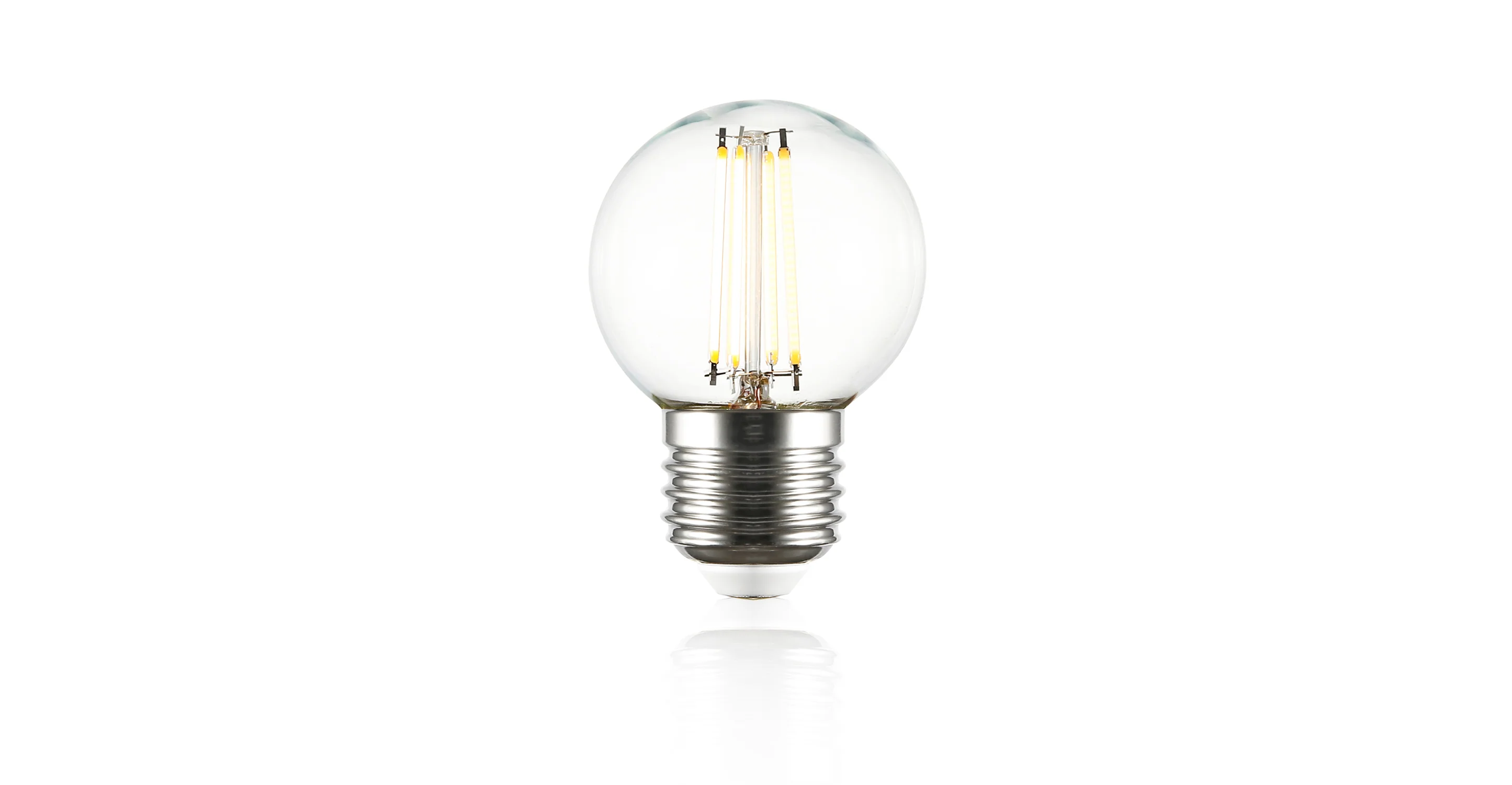 Koby G16.5 Clear LED Filament Light Bulb