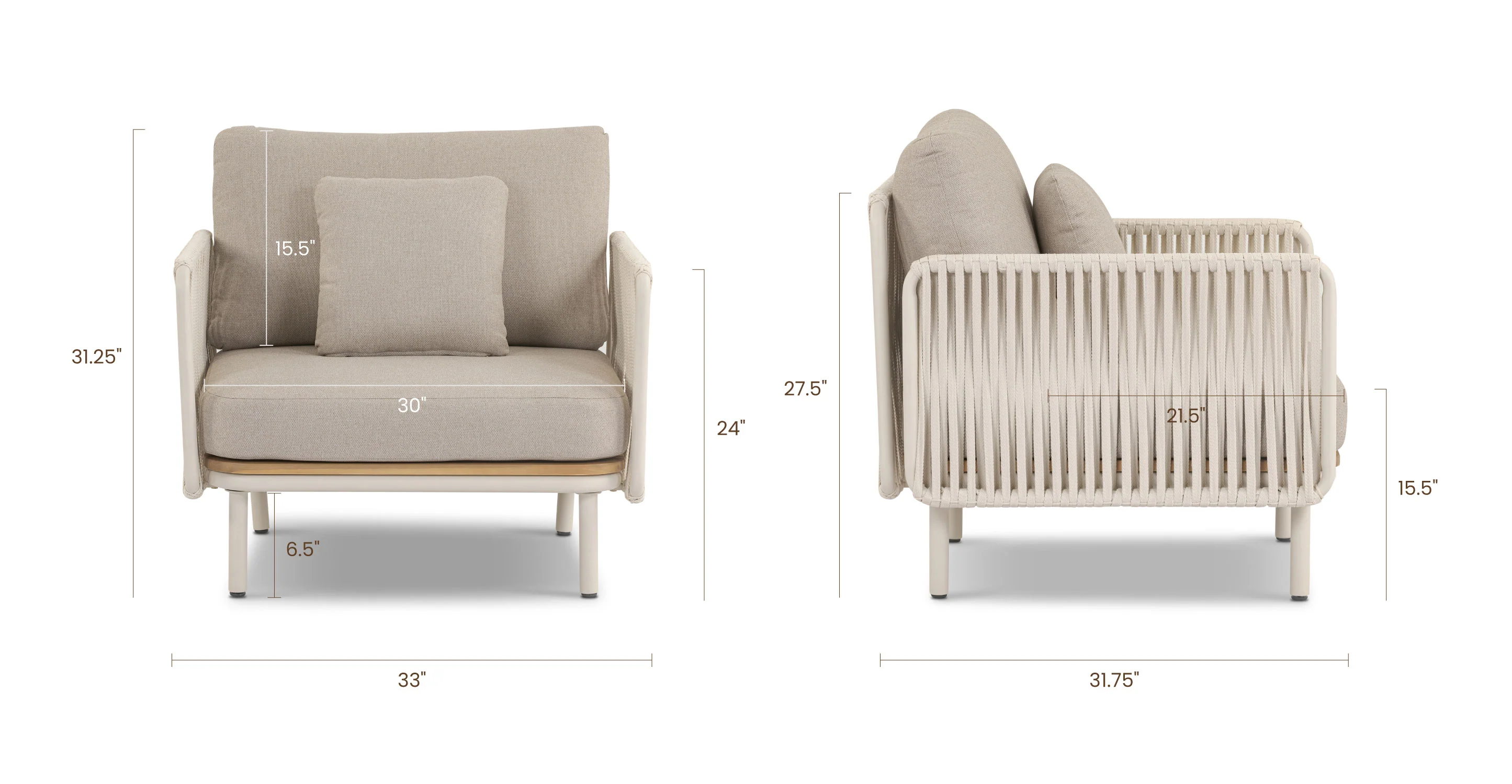 Salvora Outdoor Lounge Chair