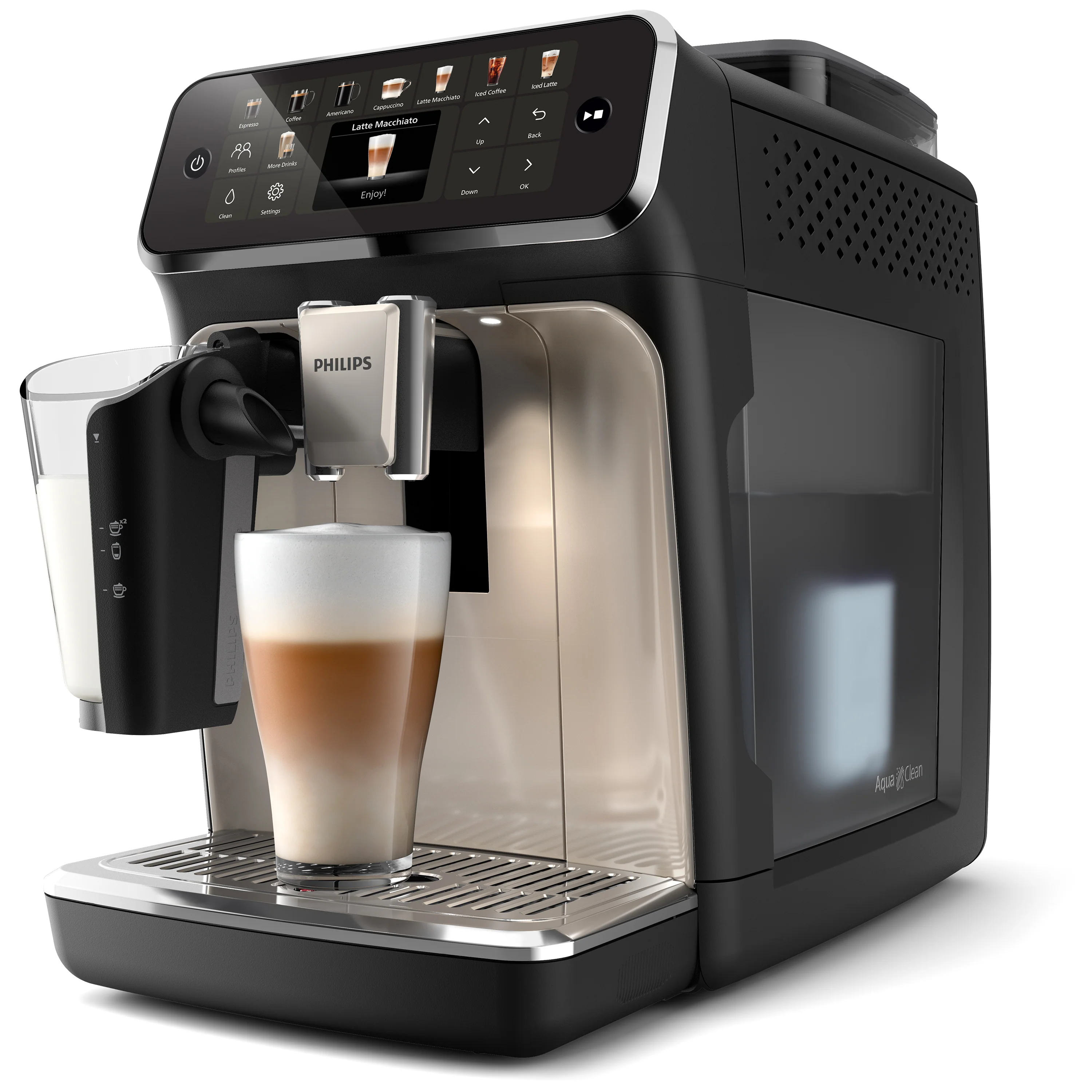Philips 5400 Series Fully Automatic Espresso Machine - LatteGo