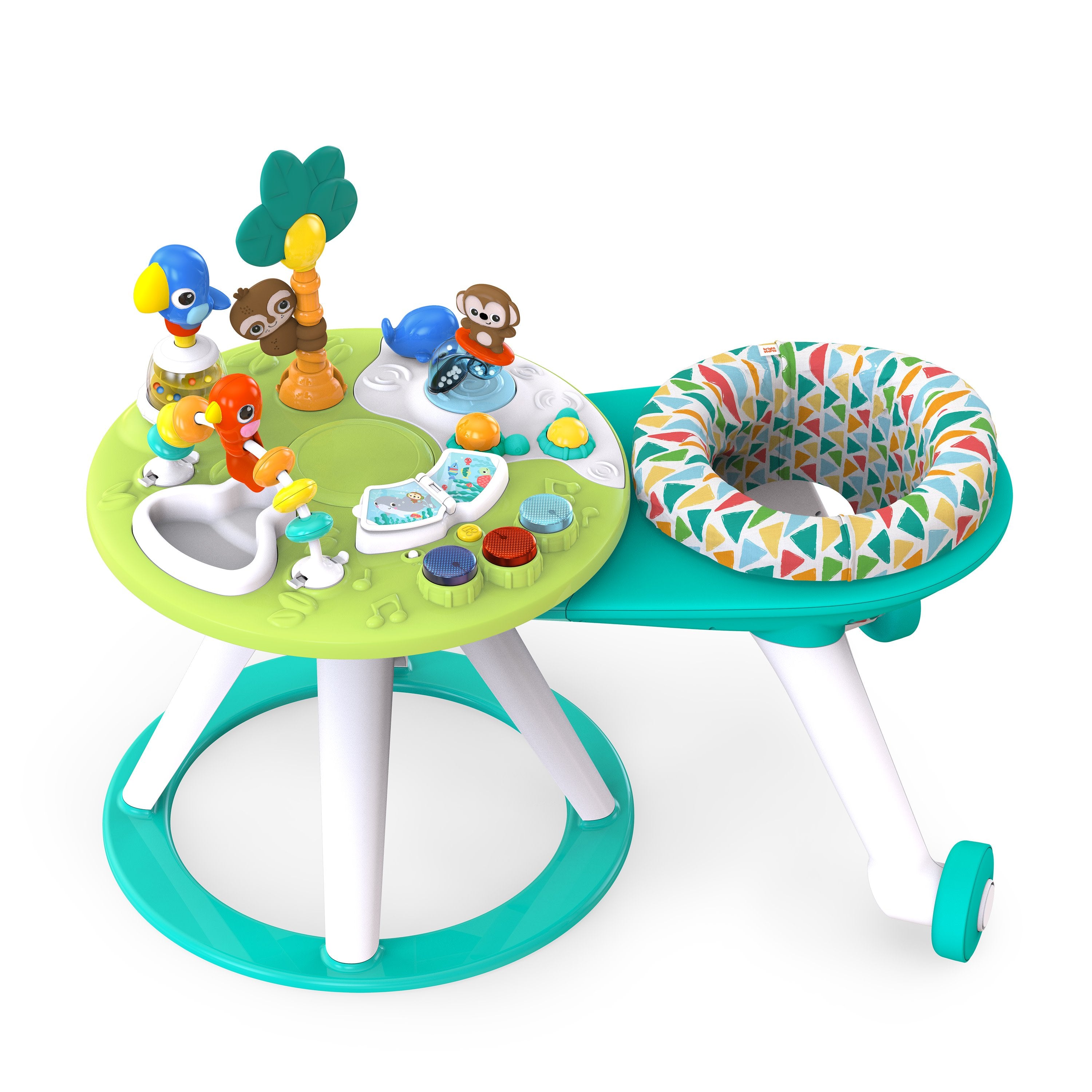 Bright Starts? Around We Go? 2-in-1 Walk-Around Activity Center & Table