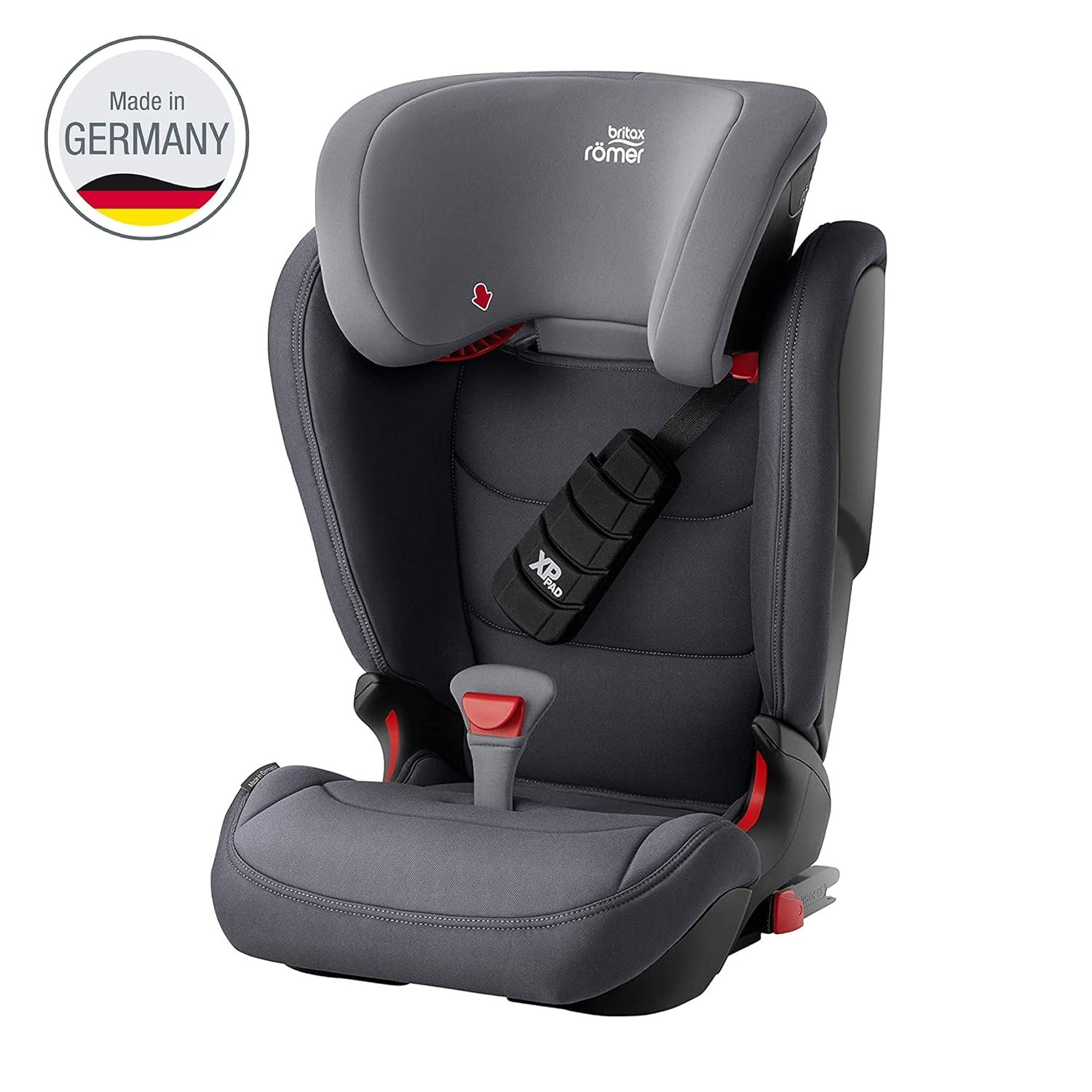 Britax Römer Kidfix Z-Line Child Seat, 15-36 kg, Group 2/3, 3.5 to 12 Years, Storm Grey