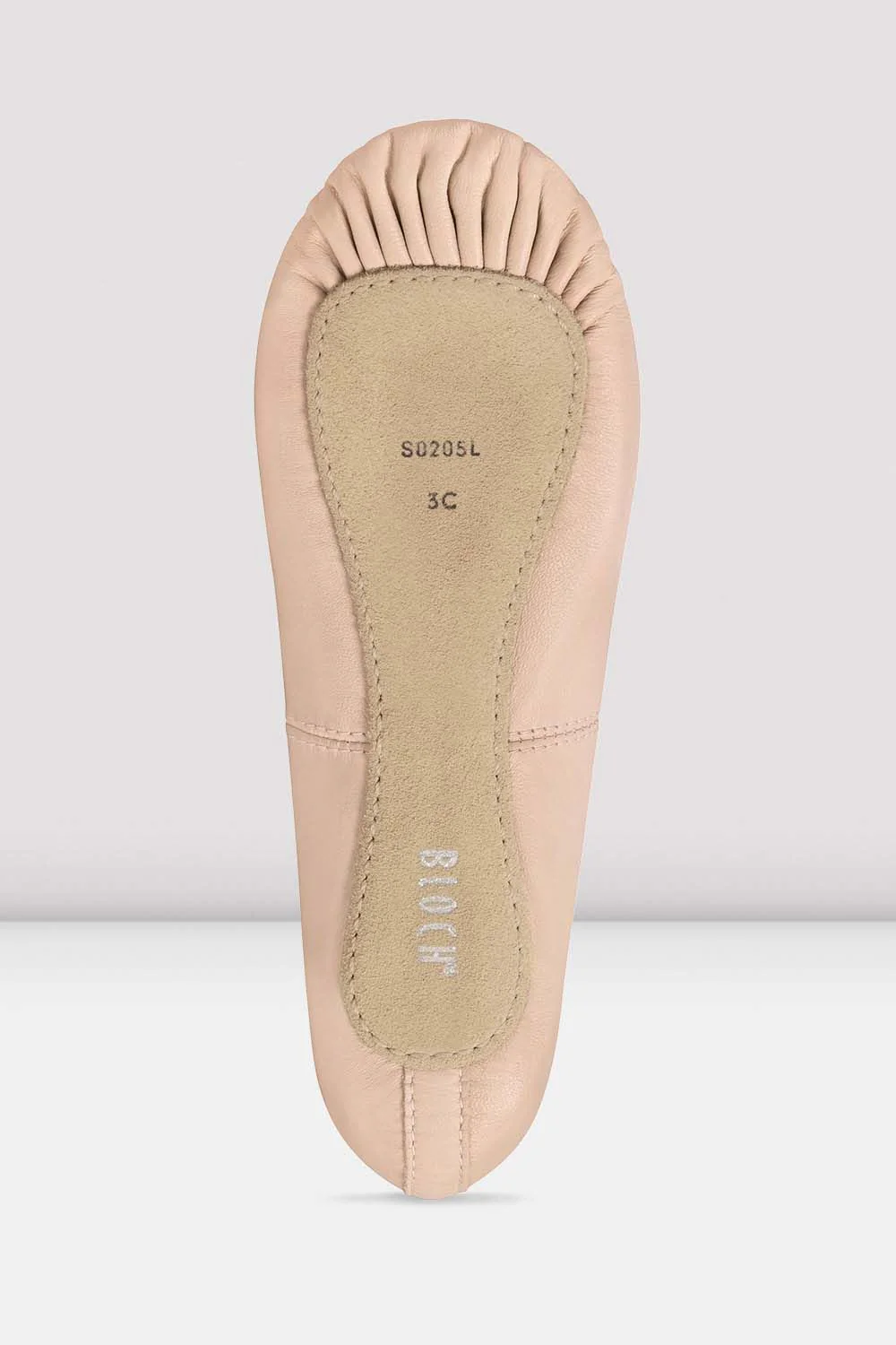 Toddler Dansoft Leather Ballet Shoes