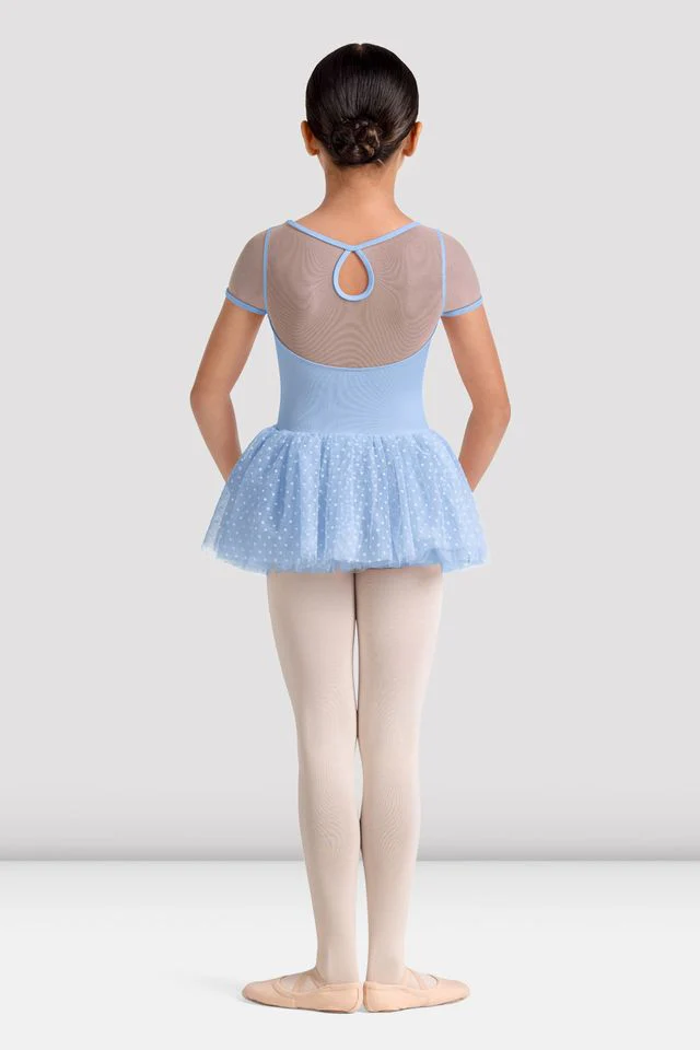 Girls Mirella Kaleidoscope Cap Sleeve Tutu Dress