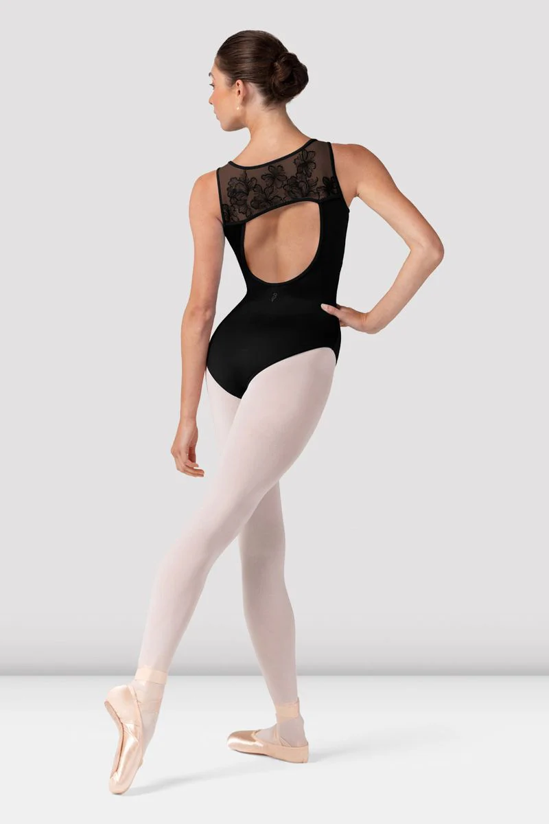 Ladies Layla Floral Tank Leotard