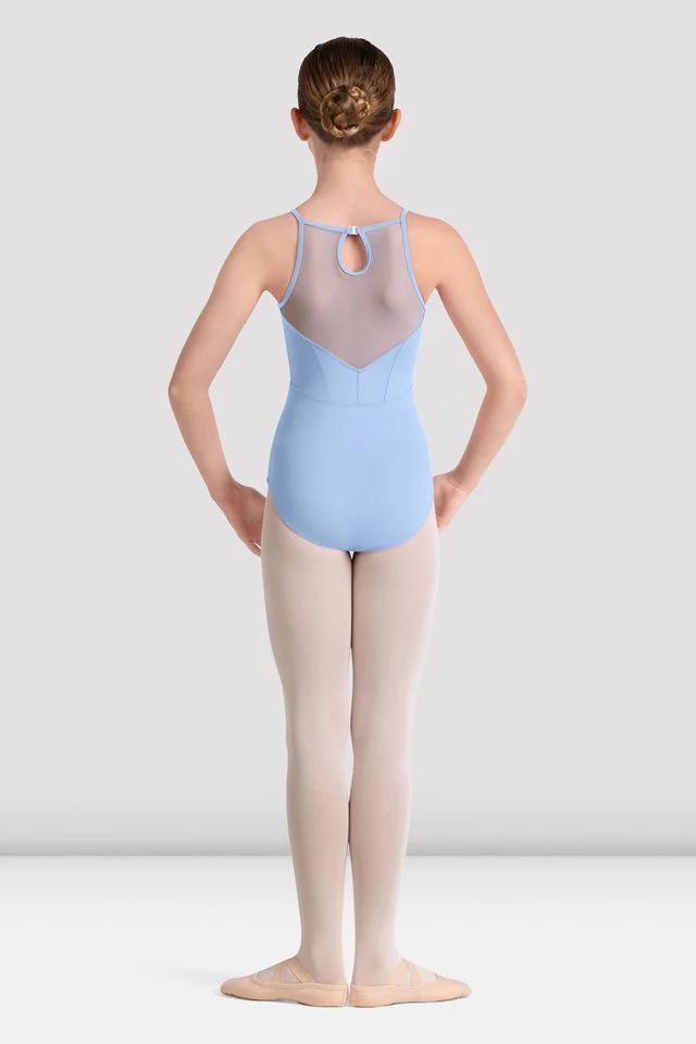 Girls Mirella Kaleidoscope Halterneck Leotard
