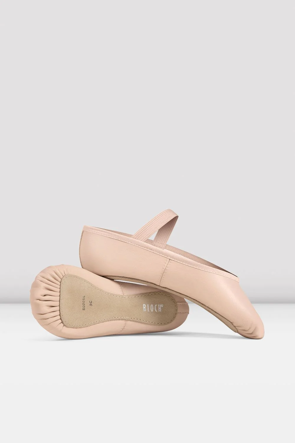 Toddler Dansoft Leather Ballet Shoes