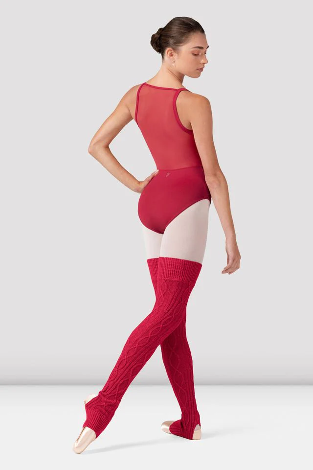 Ladies Elsa Knit Leg Warmers