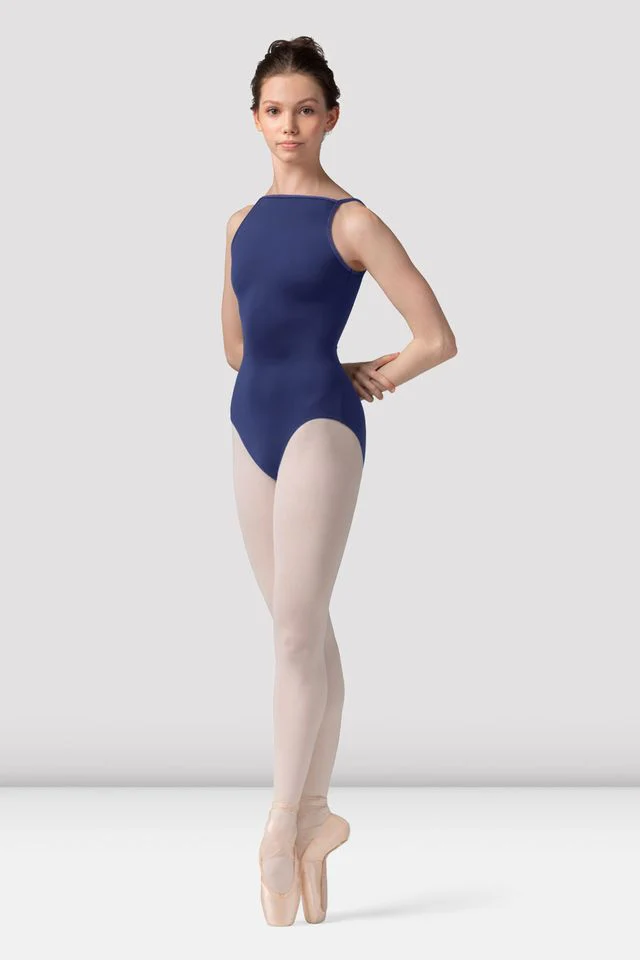 Ladies Mirella Zephyr Boat Neck Leotard
