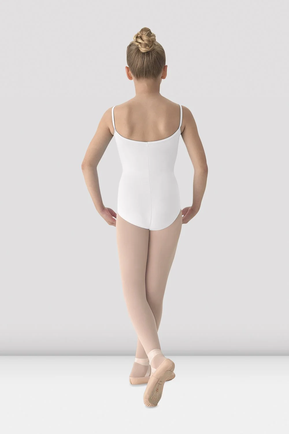 Girls Mirella Princess Seam V Front Camisole Leotard