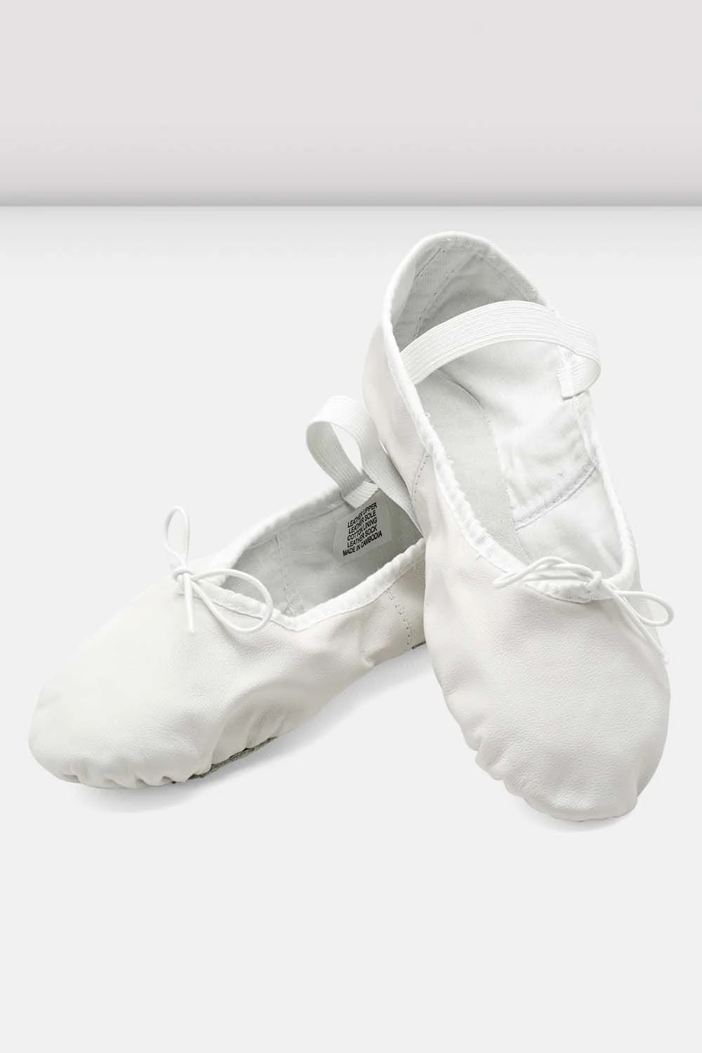 Ladies Dansoft Leather Ballet Shoes