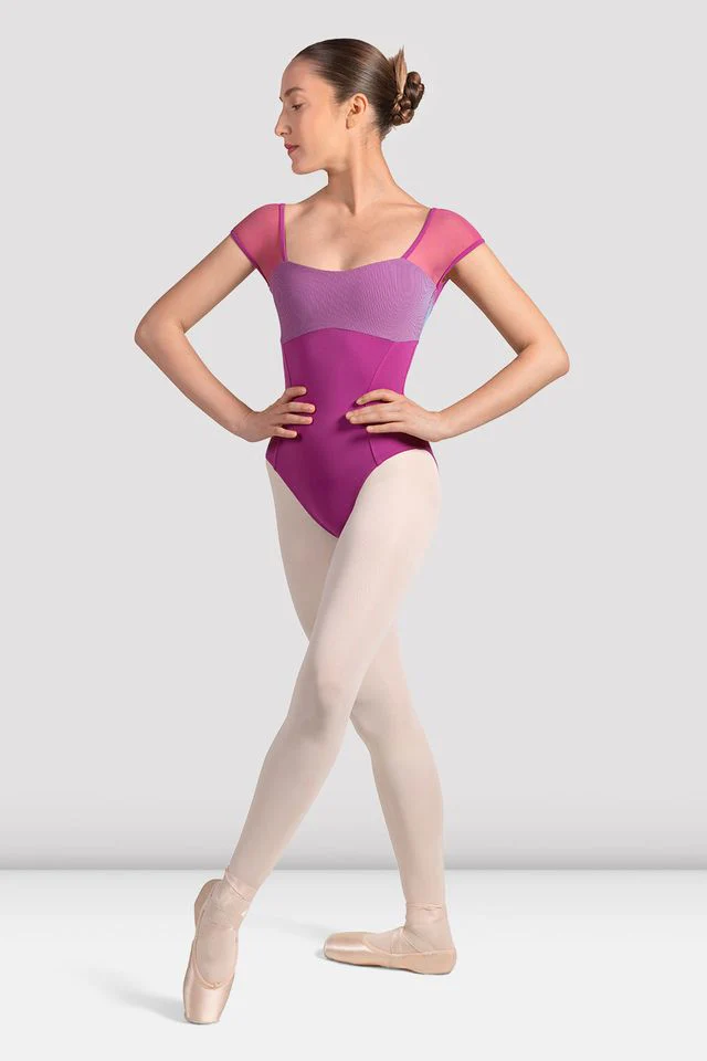 Ladies Mirella Zephyr Cap Sleeve Leotard