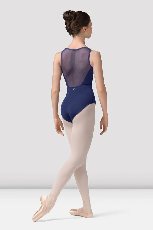 Ladies Mirella Zephyr Boat Neck Leotard