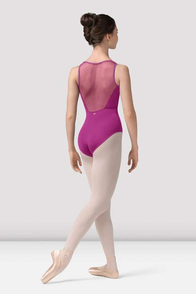 Ladies Mirella Zephyr Boat Neck Leotard