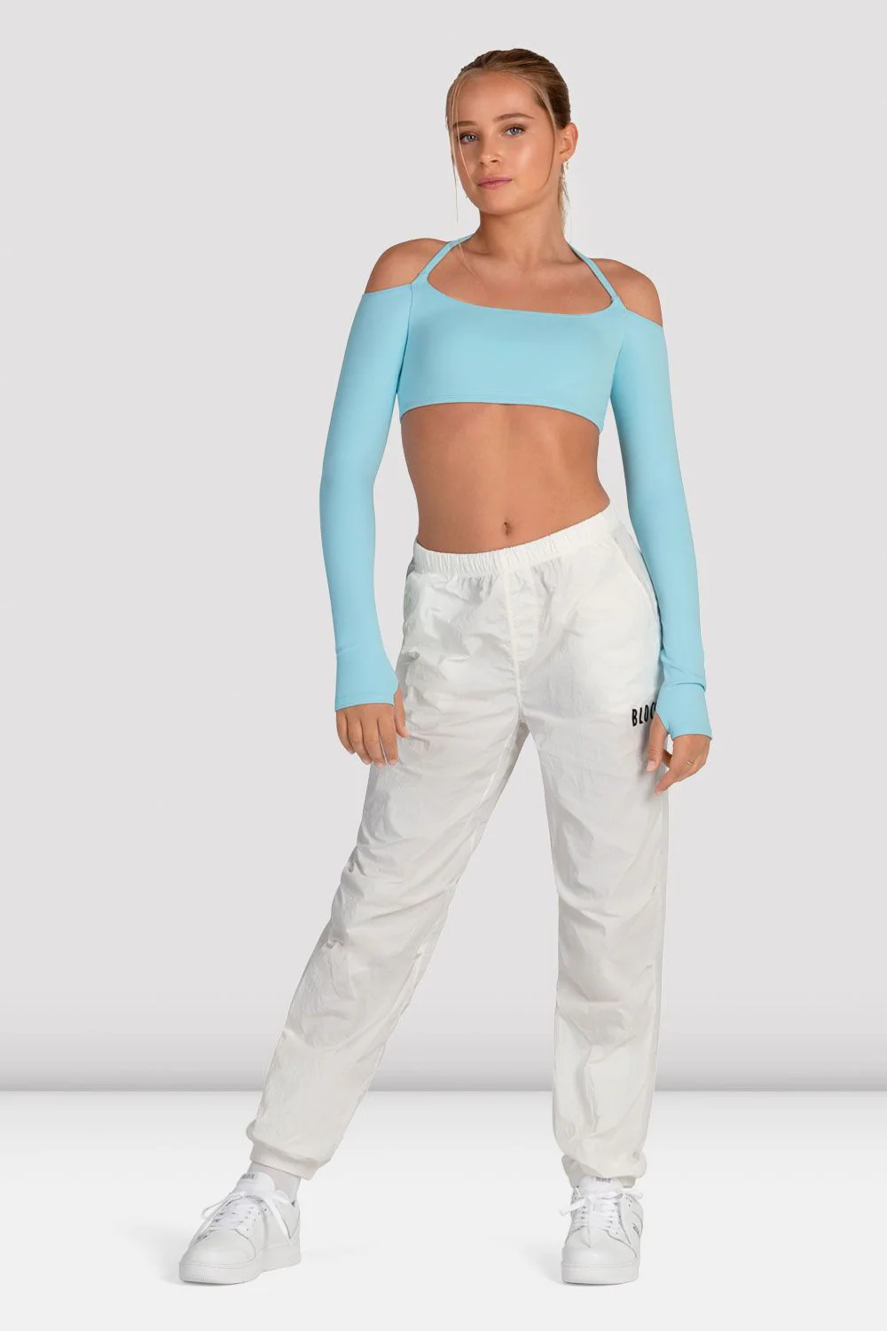 Girls Criss Cross Bolero Crop Top