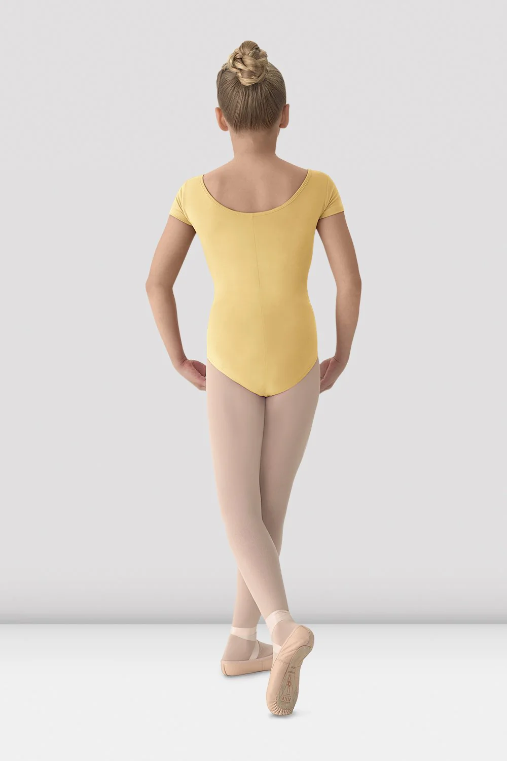Girls Mirella Classic Short Sleeve Leotard