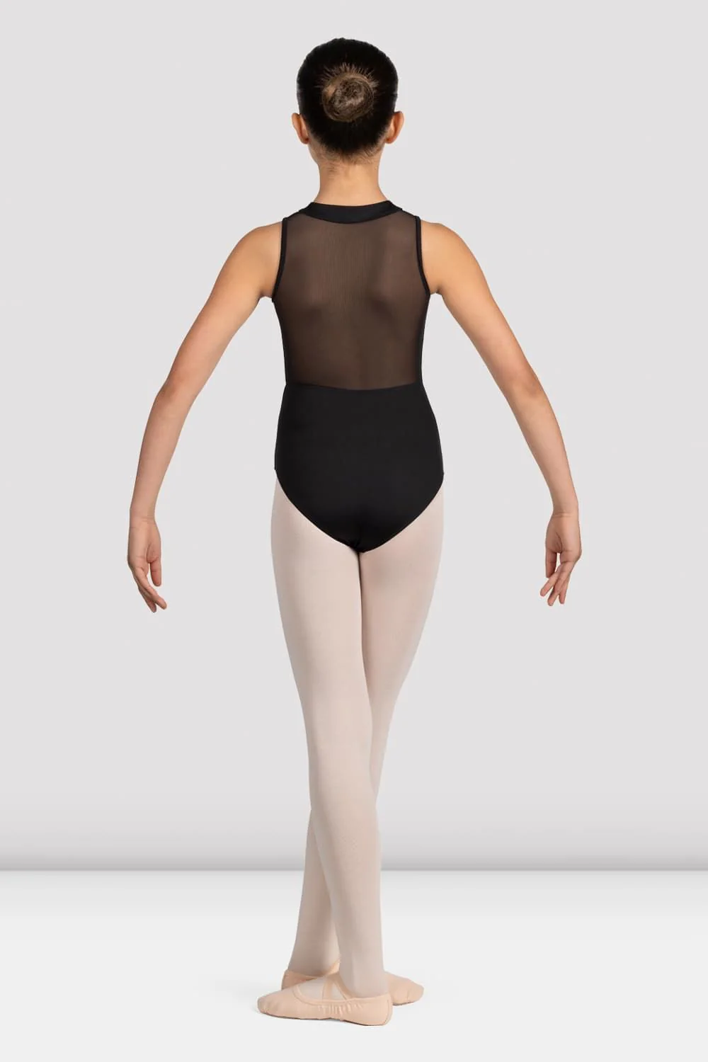 Girls Mirella Glow Girl Zip Front Leotard