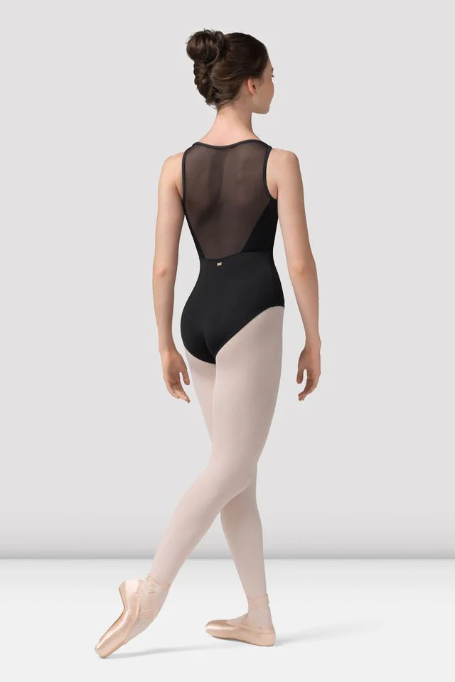 Ladies Mirella Zephyr Boat Neck Leotard