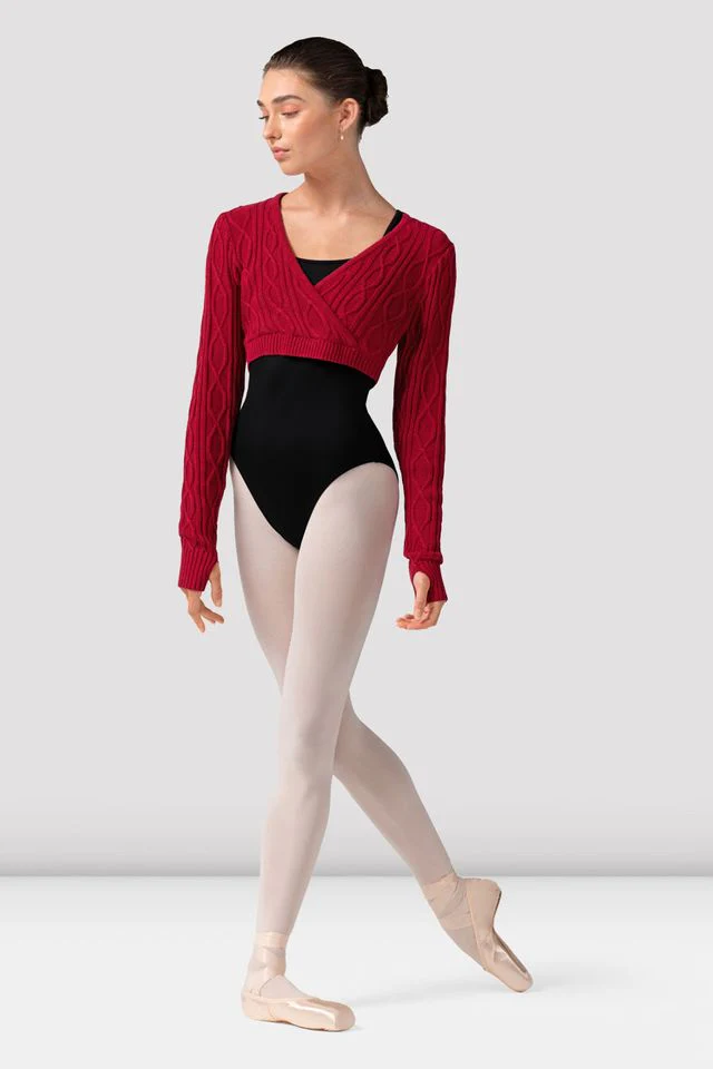 Ladies Atiyah Long Sleeve Wrap Top