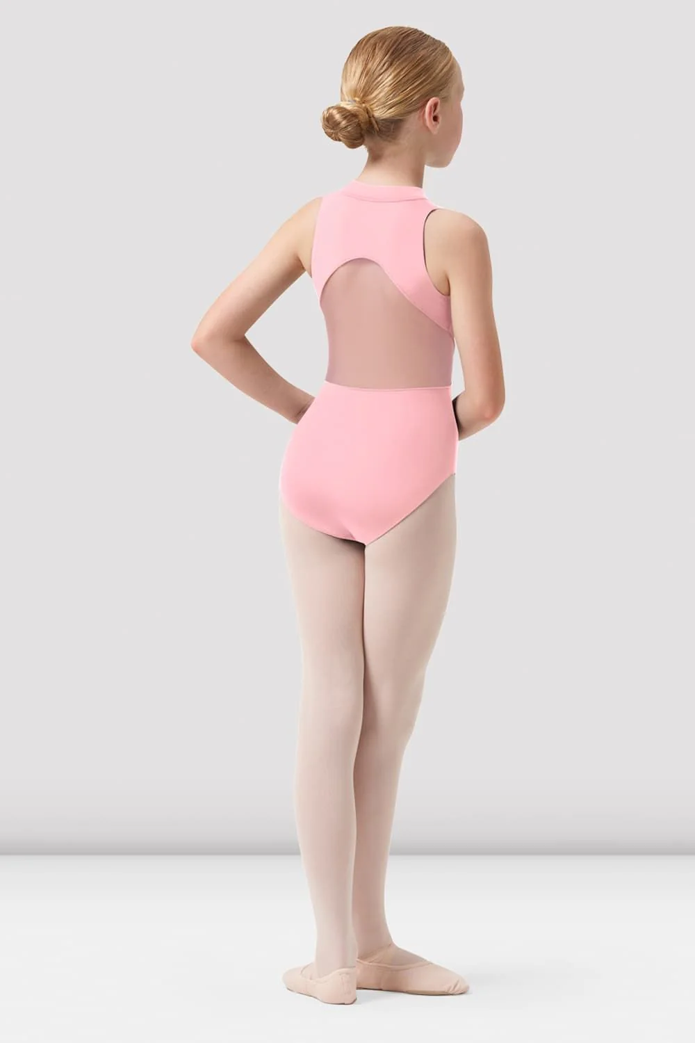 Girls Nyla Zip Front Leotard