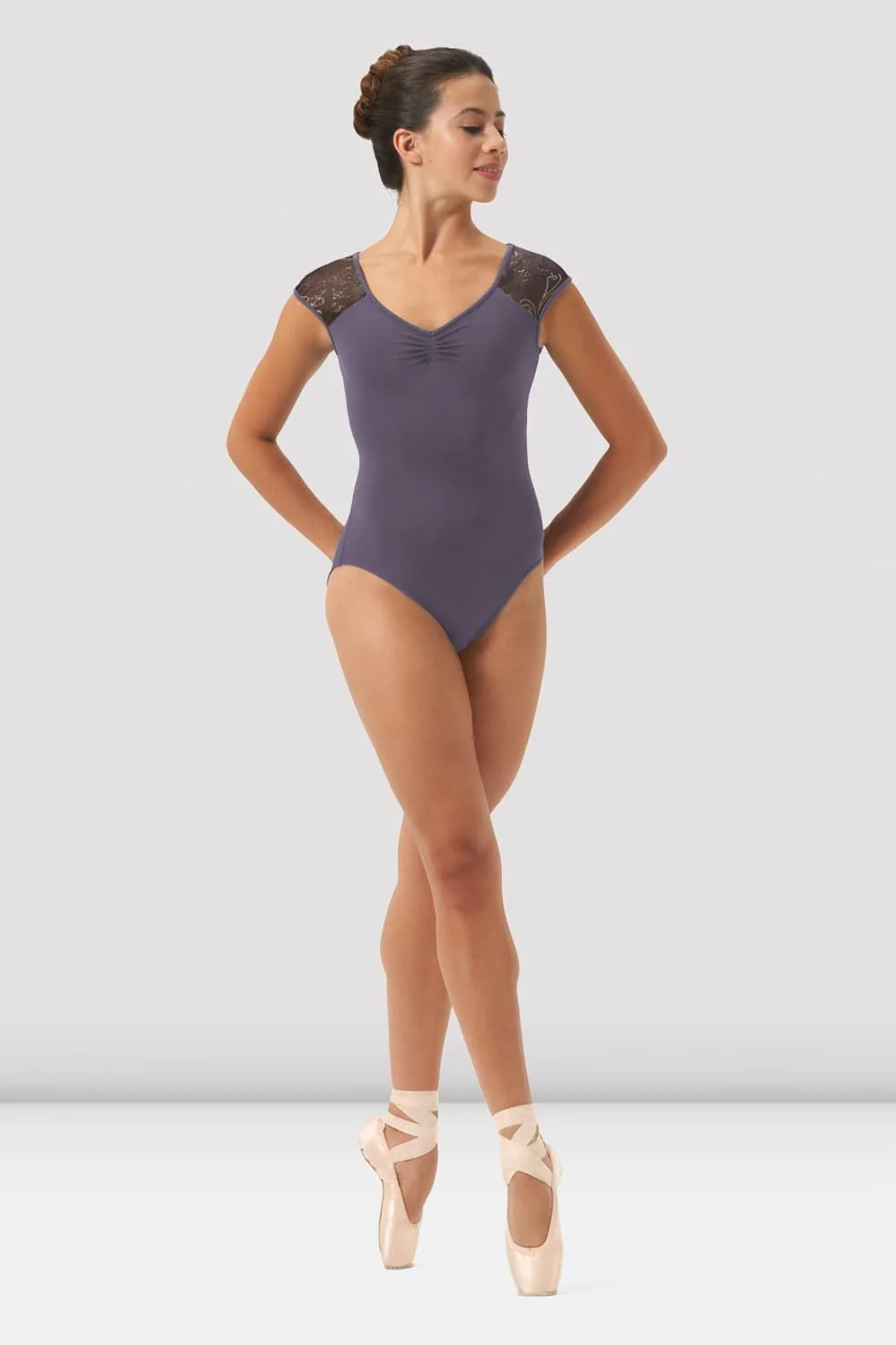 Ladies Mirella Boheme Cap Sleeve Leotard