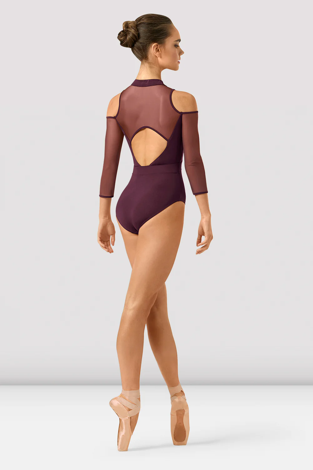 Ladies Indiana Mirage Print 3/4 Sleeve Leotard