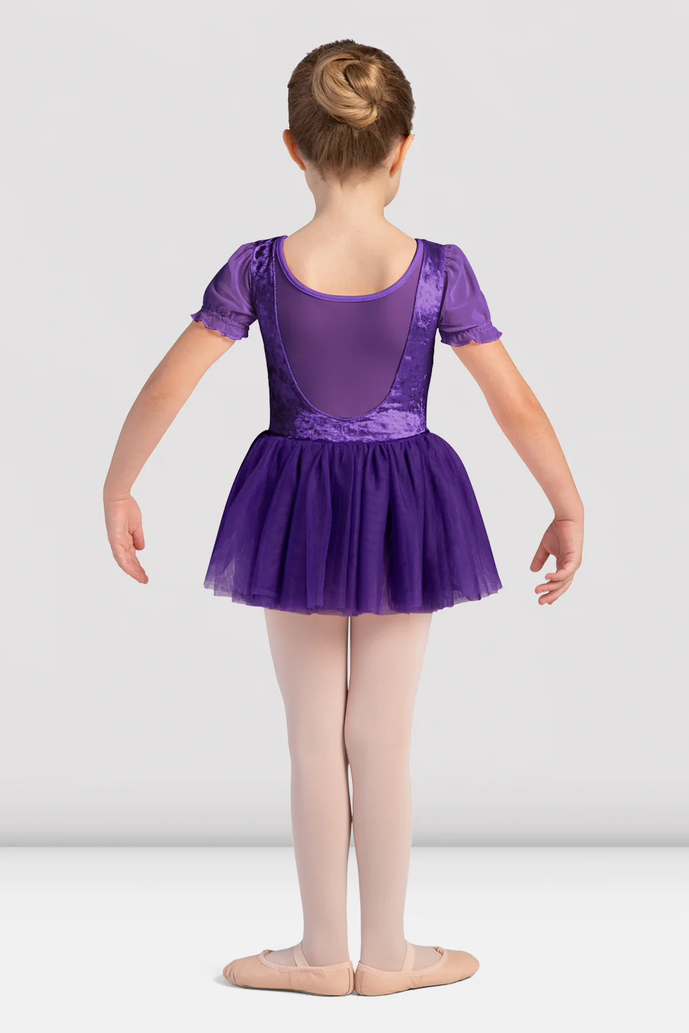 Girls Aubrey Velvet Sweetheart Tutu Dress
