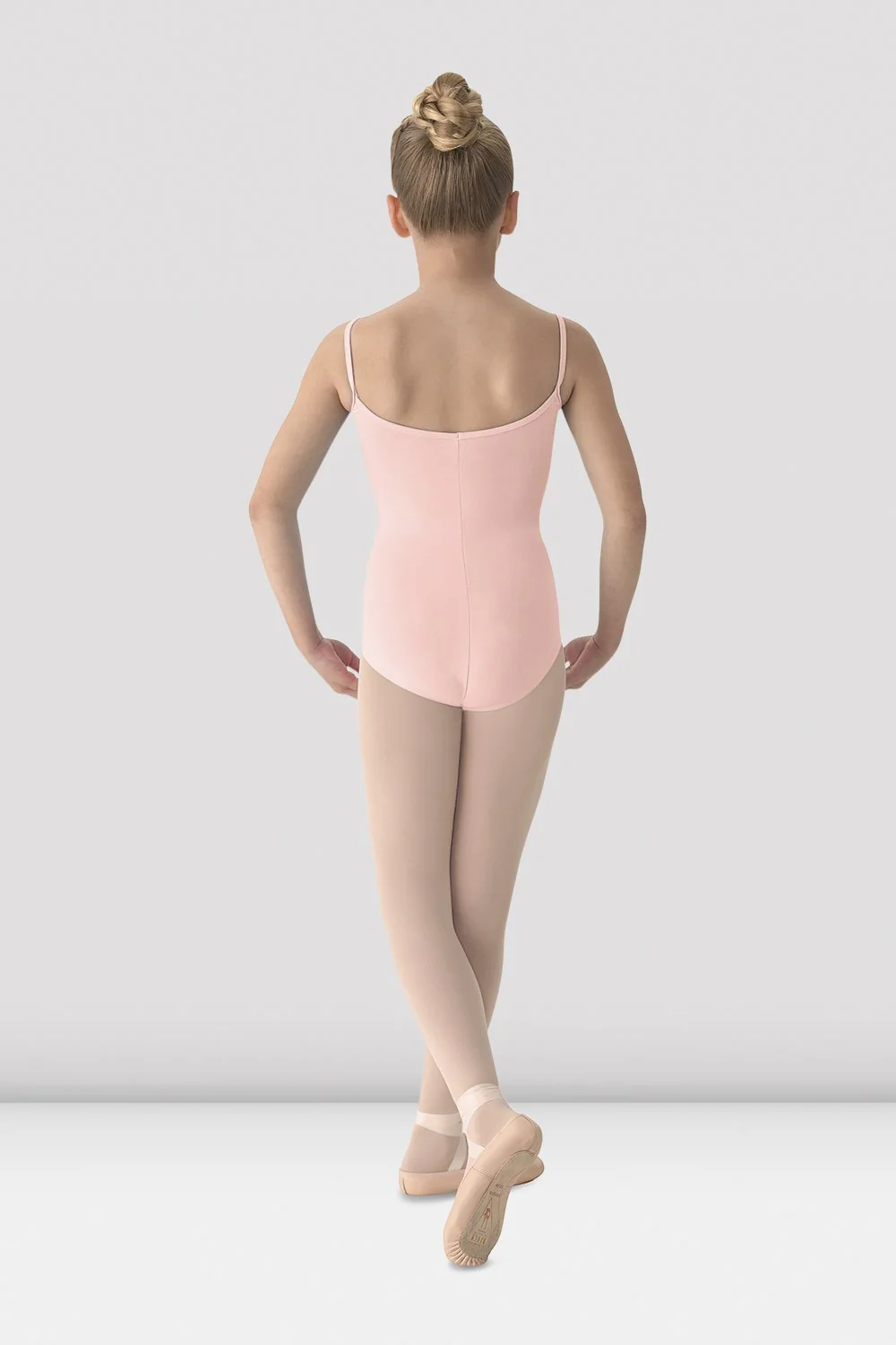 Girls Mirella Princess Seam V Front Camisole Leotard