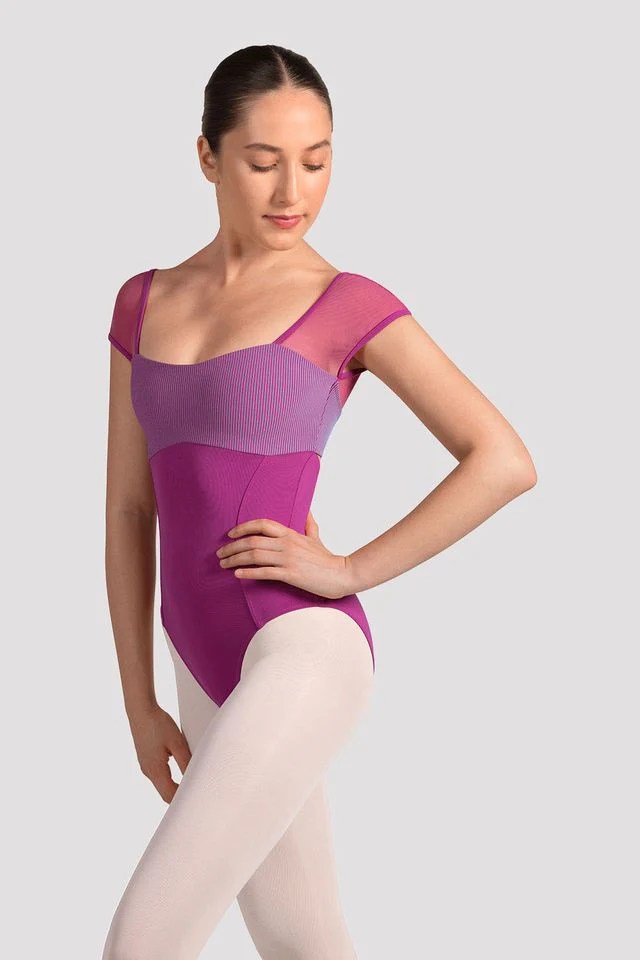 Ladies Mirella Zephyr Cap Sleeve Leotard